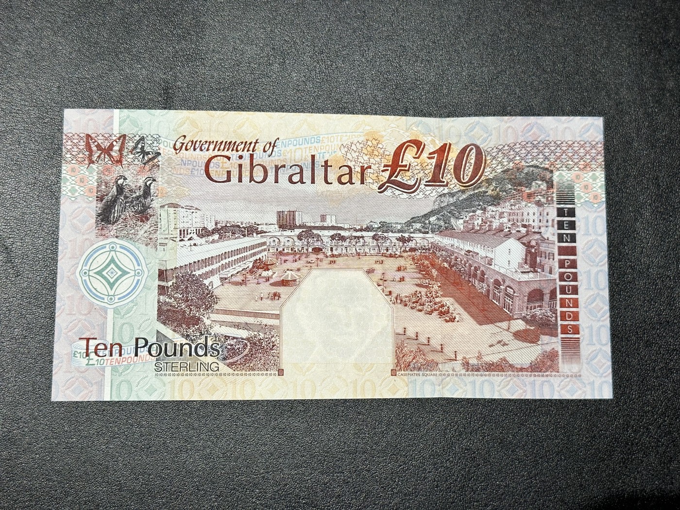 《外钞收藏家》第二百八十五期（连拍第二场）英国及英属专场 直布罗陀10镑 全新靓号