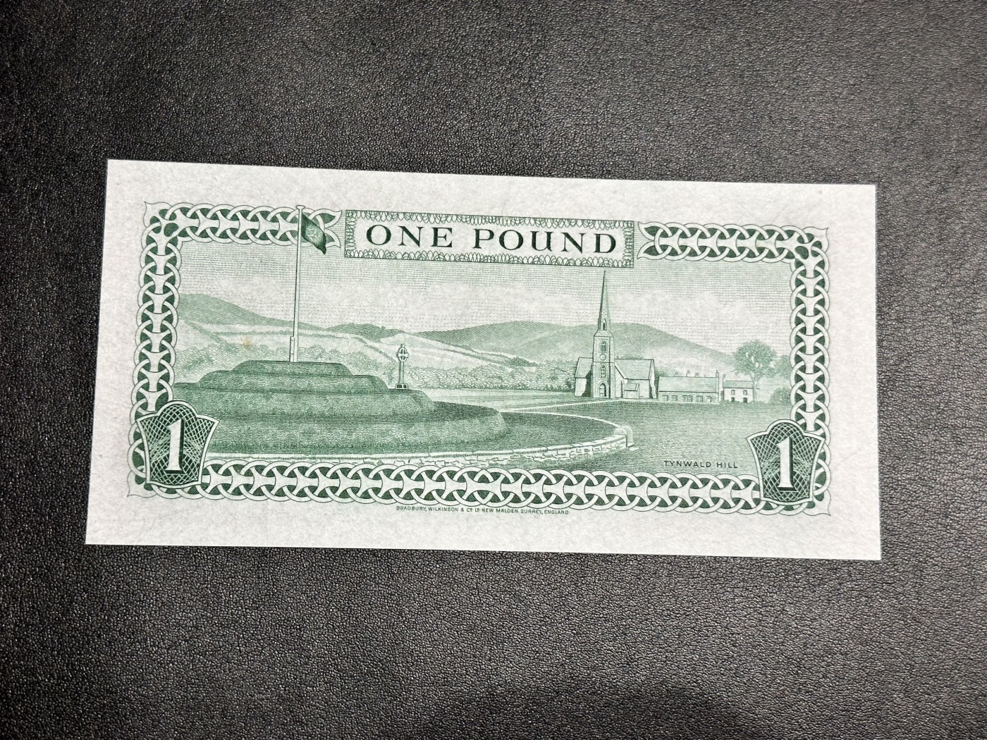 《外钞收藏家》第二百八十五期（连拍第二场）英国及英属专场 马恩岛1镑塑料钞 全新