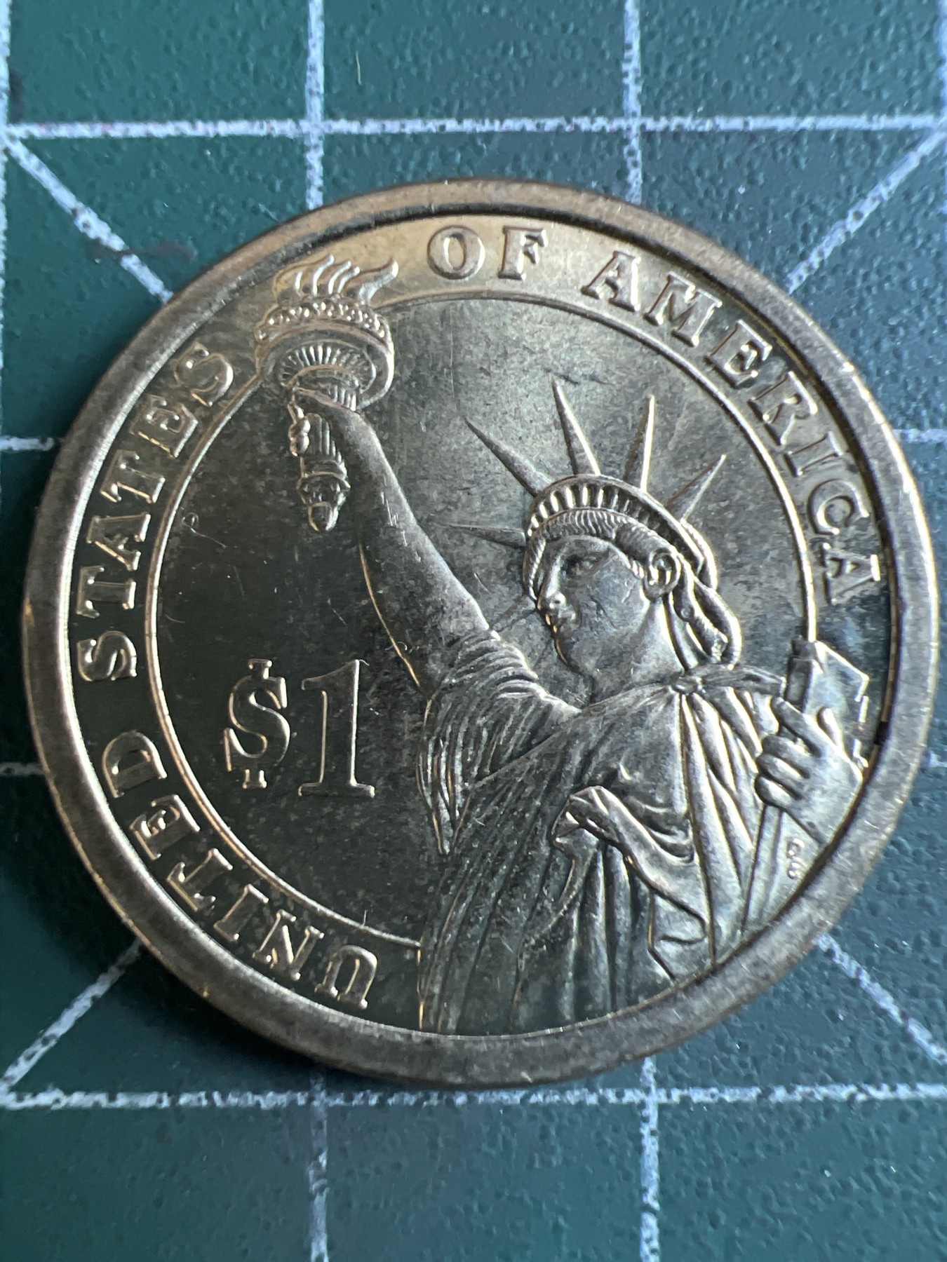 泡泡堂第363期  硬币专场 （无押金，捡漏，全场20包邮，偏远地区除外，接收代拍业务） 美国一美元双色币