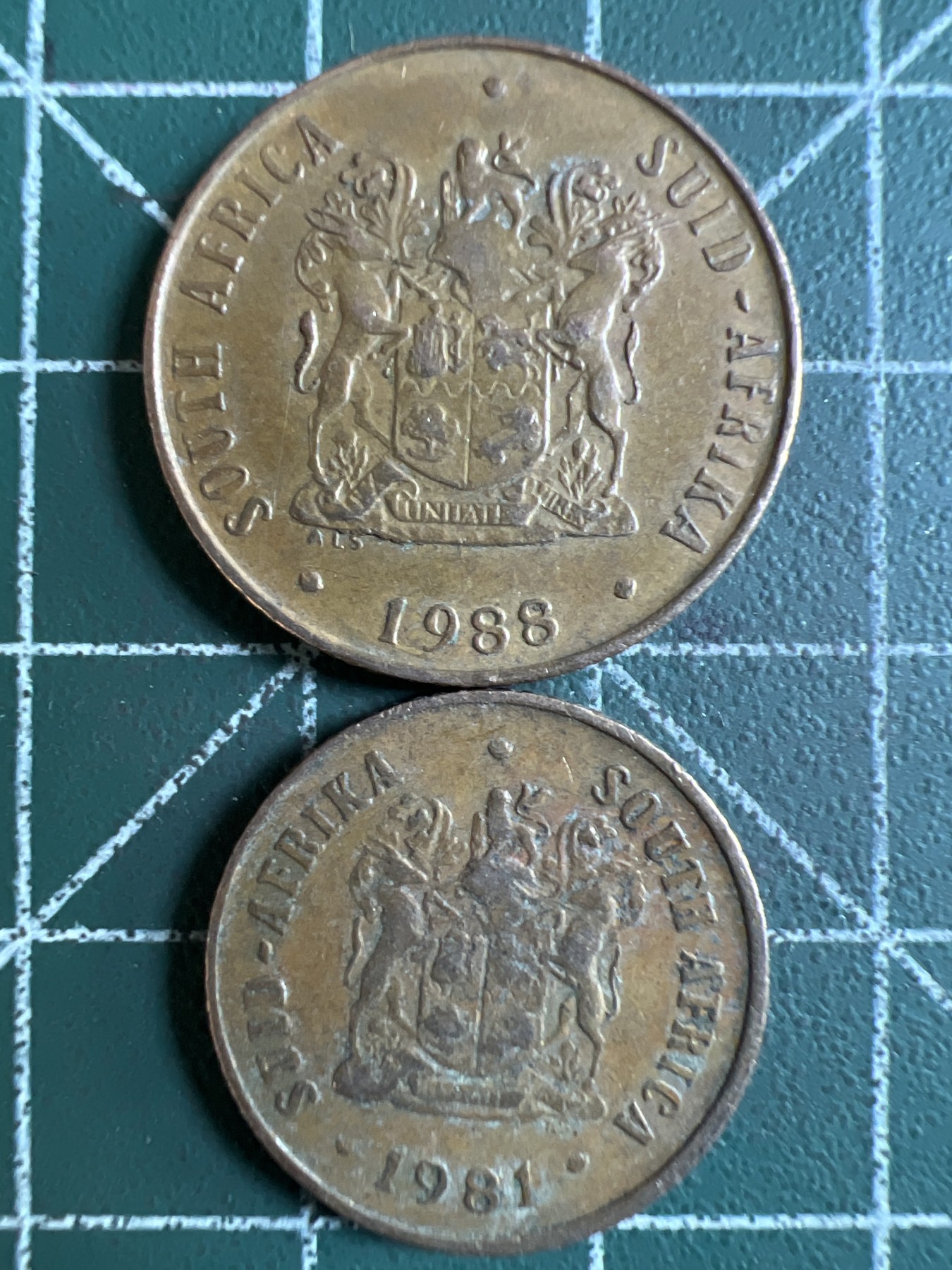 泡泡堂第363期  硬币专场 （无押金，捡漏，全场20包邮，偏远地区除外，接收代拍业务） 南非2枚