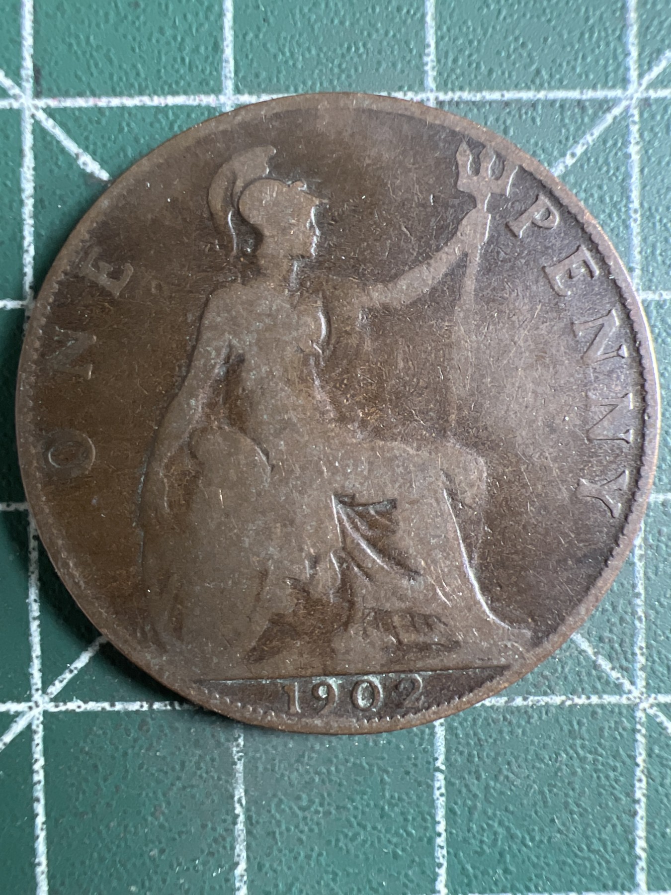 泡泡堂第362期  硬币专场 （无押金，捡漏，全场20包邮，偏远地区除外，接收代拍业务） 乔五一便士1902年