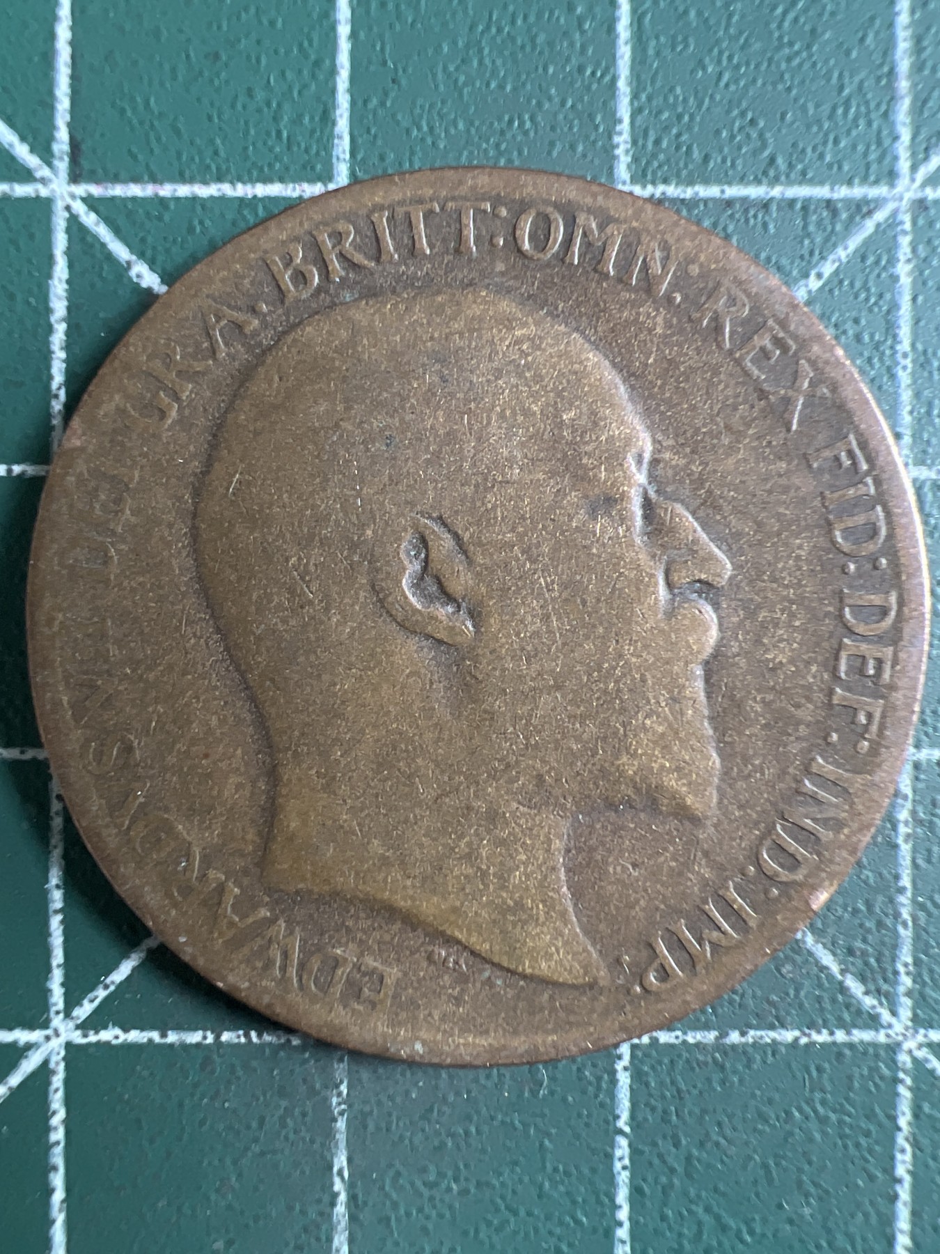 泡泡堂第362期  硬币专场 （无押金，捡漏，全场20包邮，偏远地区除外，接收代拍业务） 乔五一便士1910年