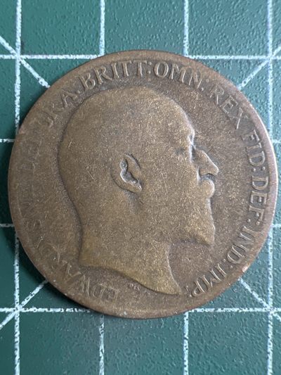 泡泡堂第362期  硬币专场 （无押金，捡漏，全场20包邮，偏远地区除外，接收代拍业务） - 乔五一便士1910年