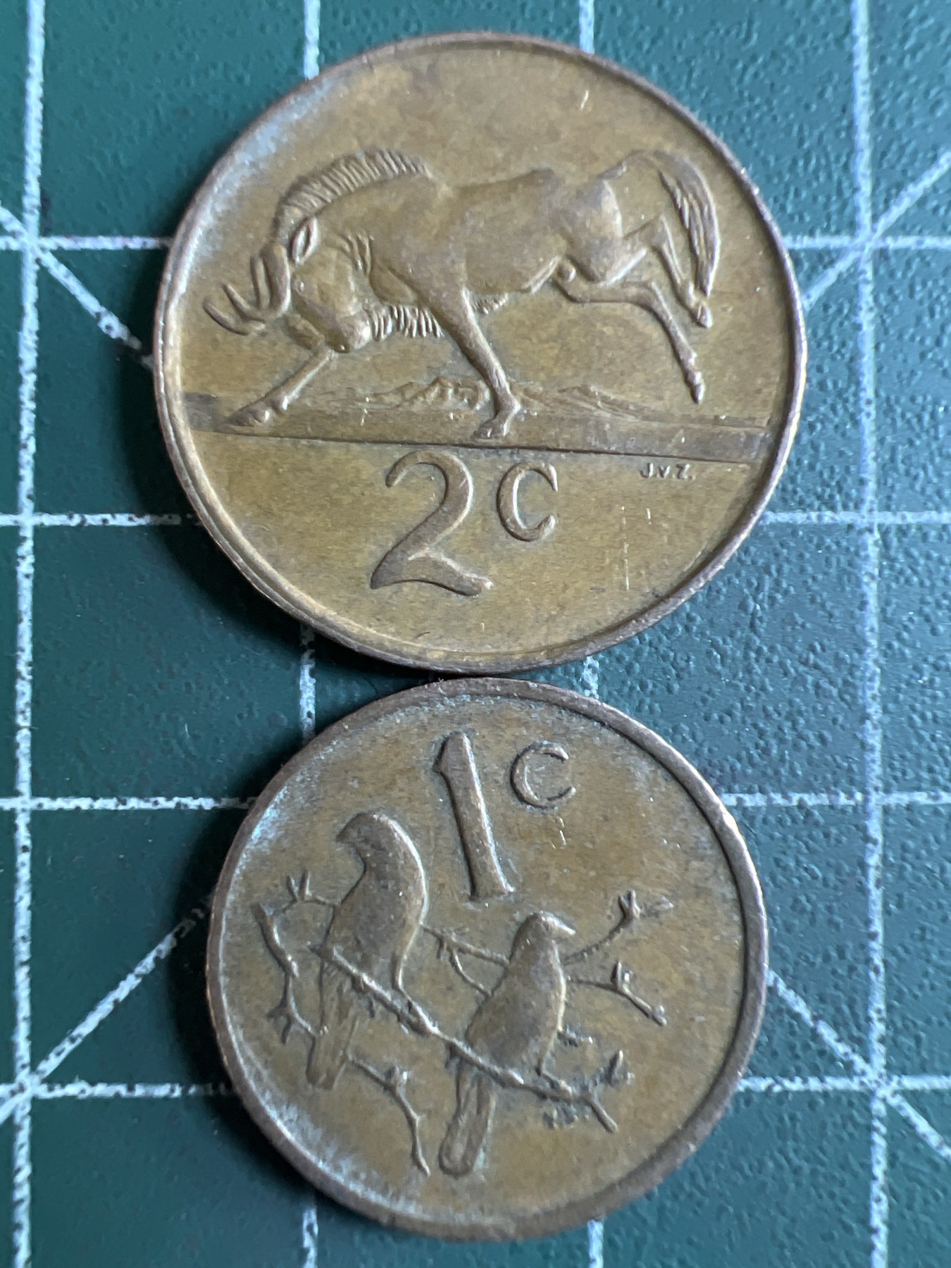 泡泡堂第363期  硬币专场 （无押金，捡漏，全场20包邮，偏远地区除外，接收代拍业务） 南非2枚