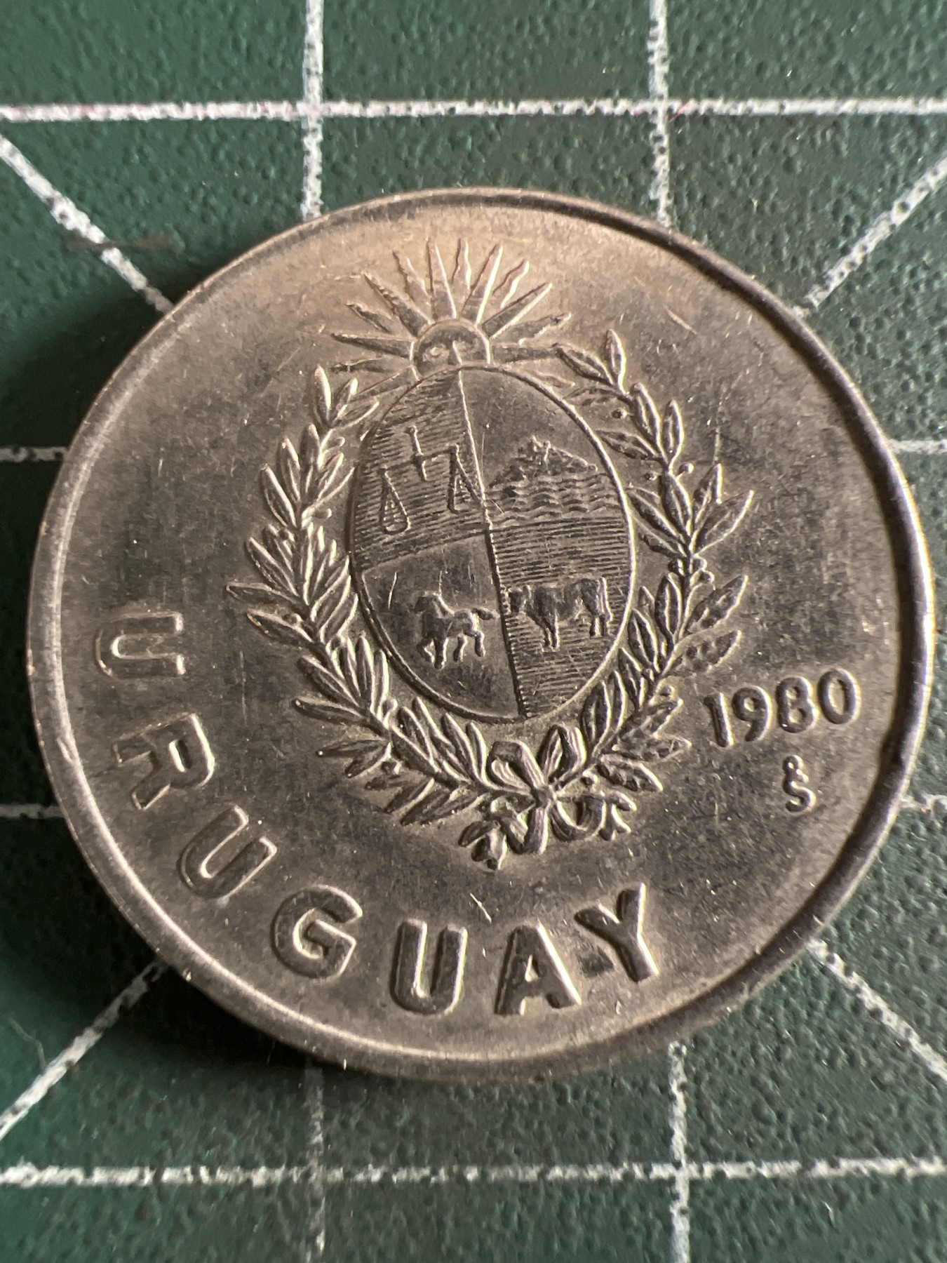 泡泡堂第378期 硬币专场 （无押金，捡漏，全场20包邮，偏远地区除外，接收代拍业务） 乌拉圭1比索