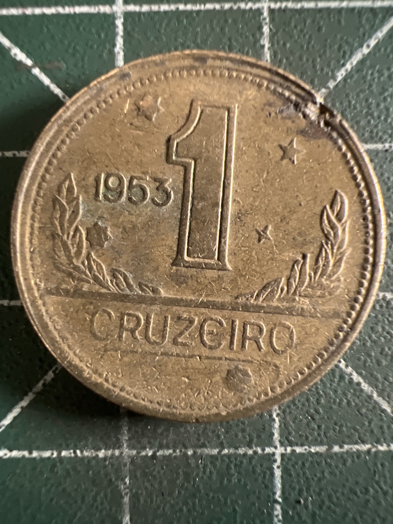 第420期 硬币专场 （无押金，捡漏，全场20包邮，偏远地区除外，接收代拍业务） 巴西1克鲁塞罗