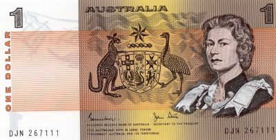 【浩洋钞市】纸钞拍卖第五期—靓号专场（周日下午三点） - 全新澳大利亚豹子号111