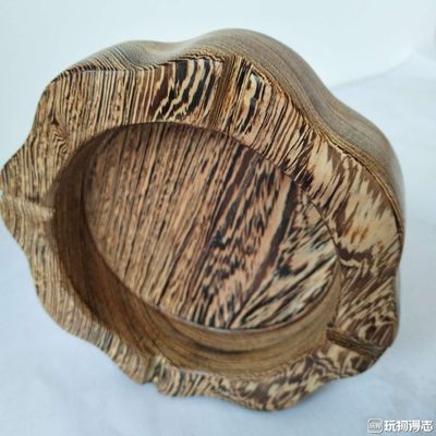 鸡翅木烟缸 - 鸡翅木烟缸