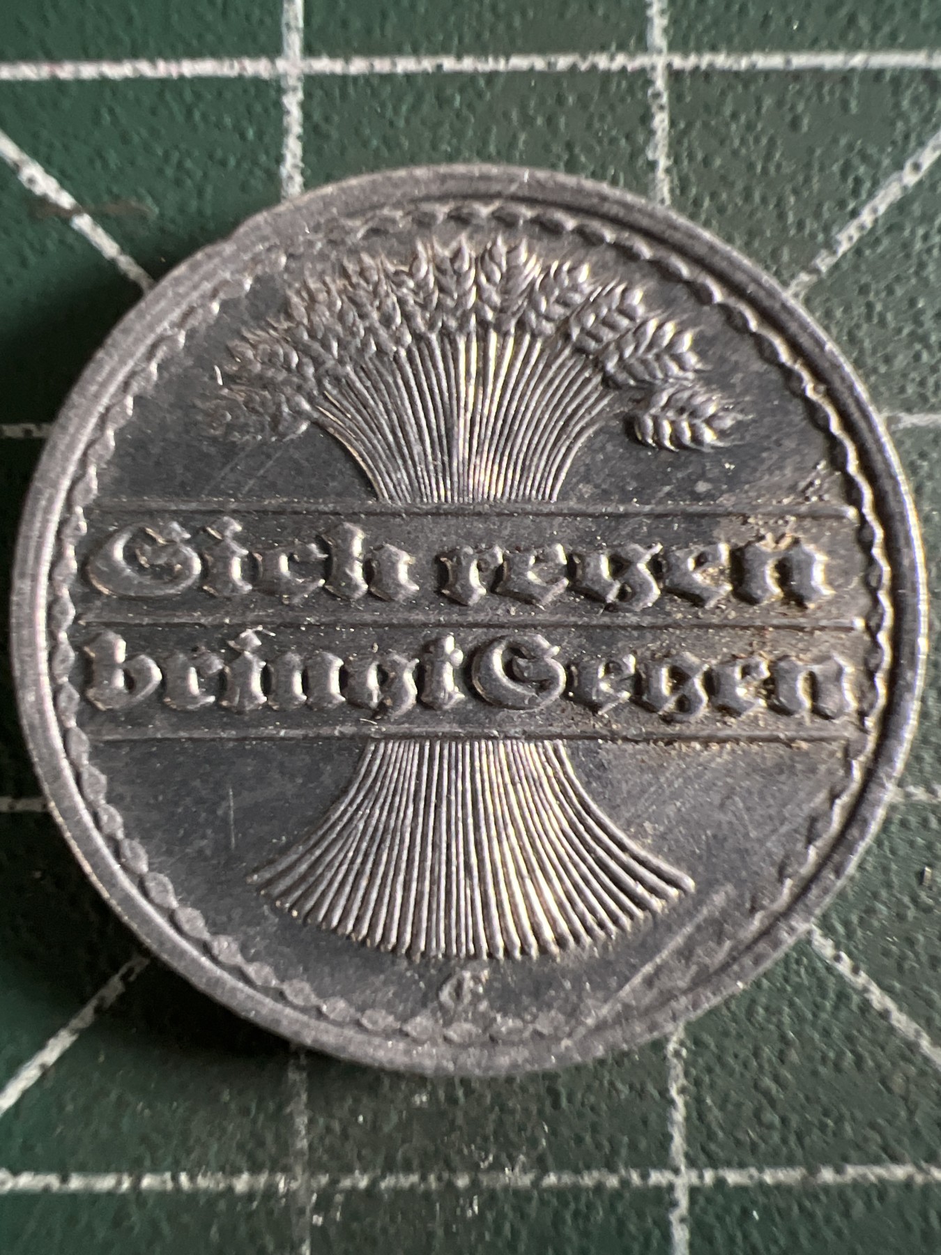 泡泡堂第373期  硬币专场 （无押金，捡漏，全场20包邮，偏远地区除外，接收代拍业务） 德国魏玛共和国50芬尼