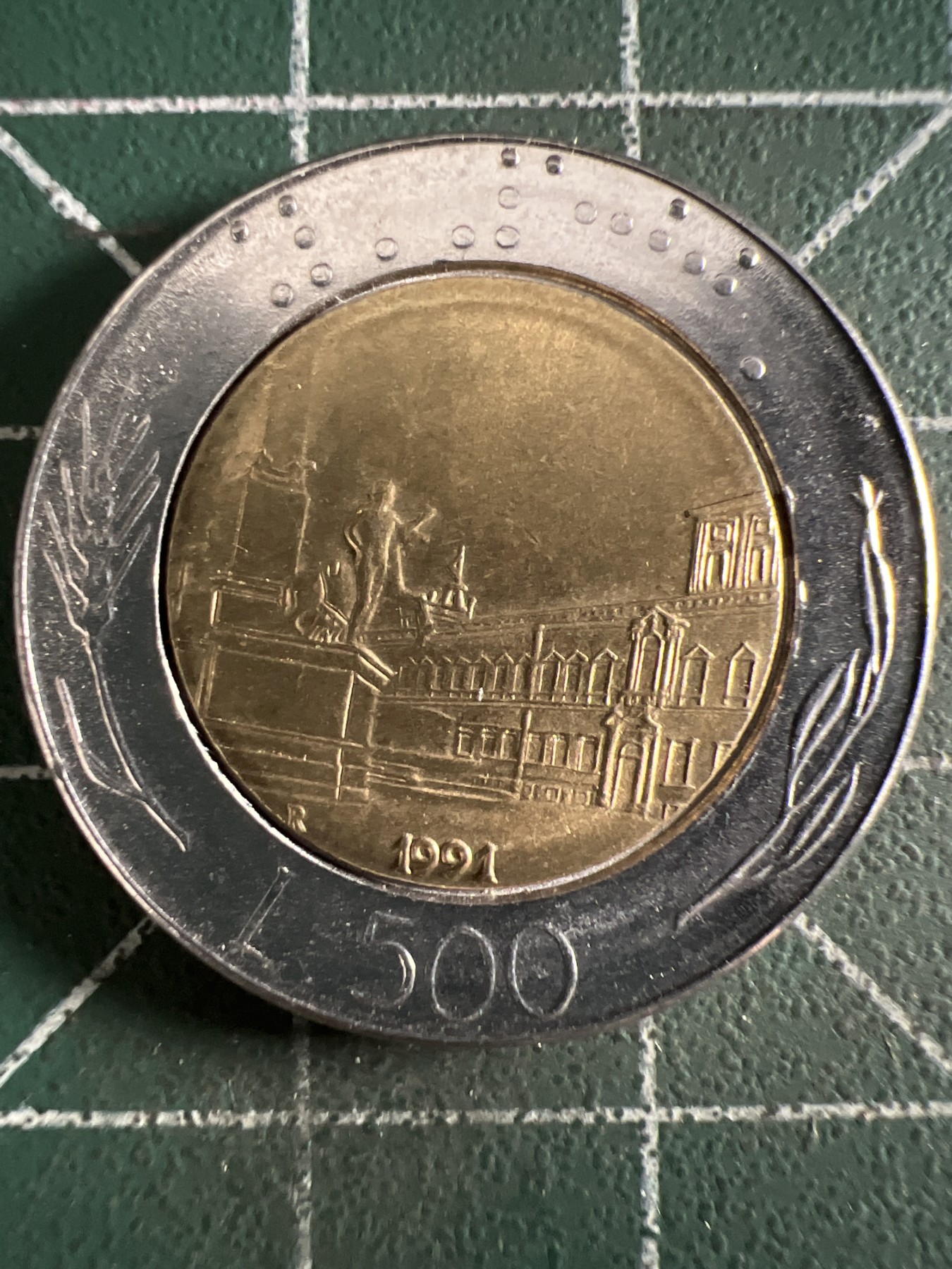 泡泡堂第373期  硬币专场 （无押金，捡漏，全场20包邮，偏远地区除外，接收代拍业务） 意大利500里拉