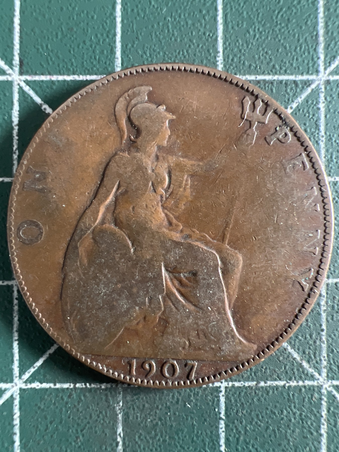 泡泡堂第360期  硬币专场 （无押金，捡漏，全场20包邮，偏远地区除外，接收代拍业务） 乔五一便士1907年