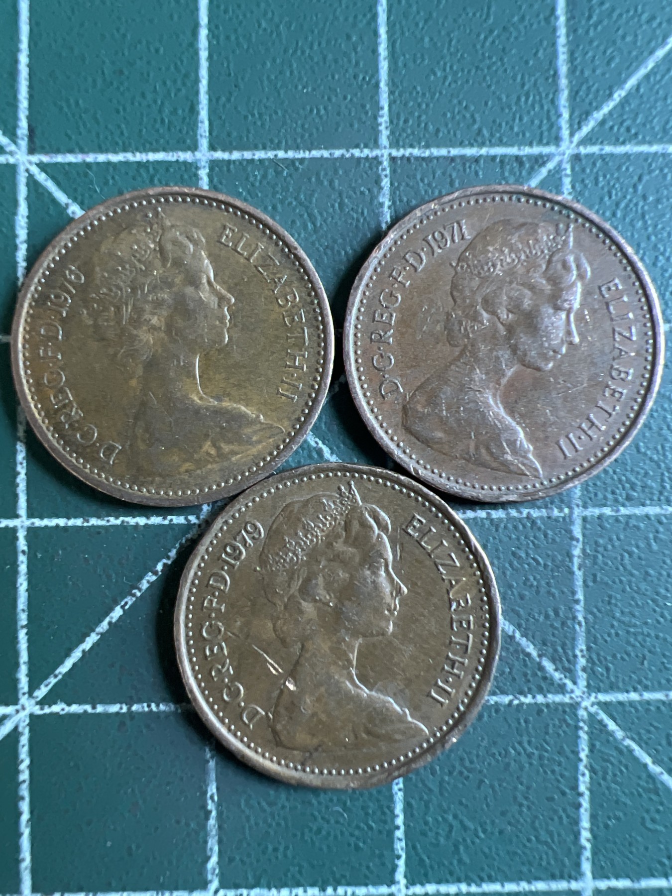 泡泡堂第363期  硬币专场 （无押金，捡漏，全场20包邮，偏远地区除外，接收代拍业务） 英国半便士三枚