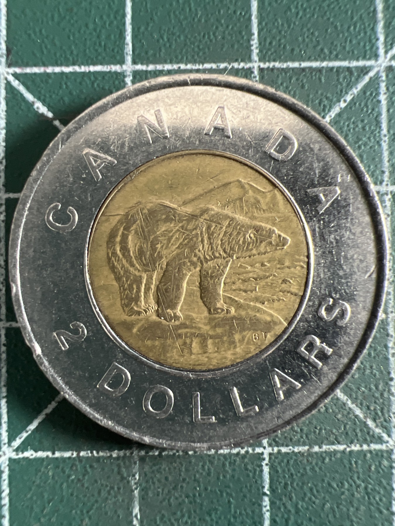 泡泡堂第371期  硬币专场 （无押金，捡漏，全场20包邮，偏远地区除外，接收代拍业务） 加拿大2元双色币