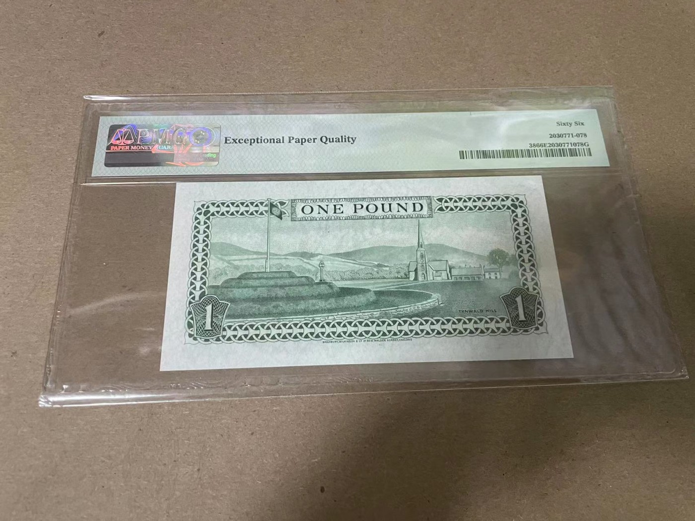 【Blue Auction】✨世界纸币精拍第347期——周日畅拍场【精】 【Bradvek】马恩岛 1983年1镑 女王 PMG66EPQ BWC出品