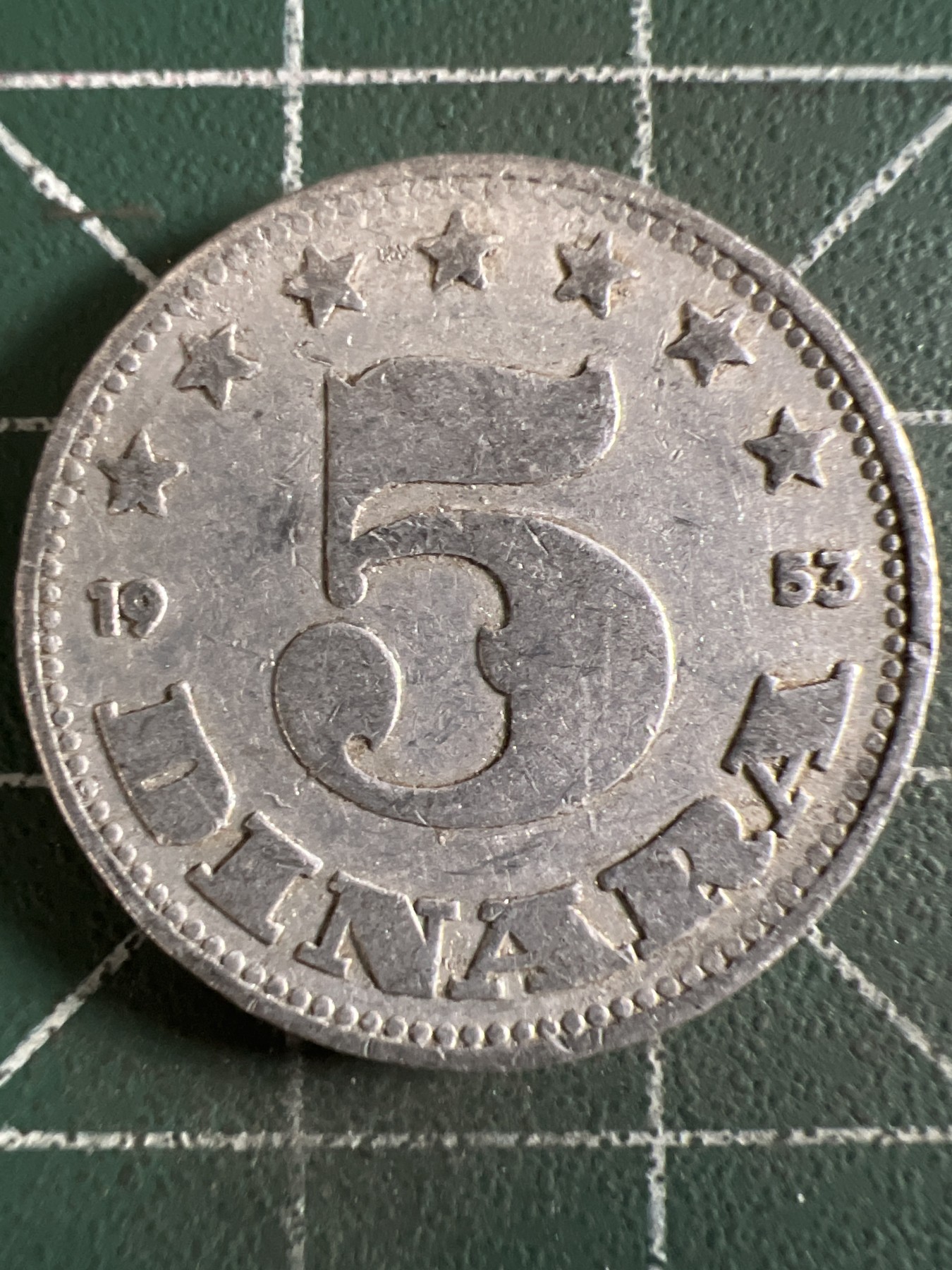 泡泡堂第361期  硬币专场 （无押金，捡漏，全场20包邮，偏远地区除外，接收代拍业务） 南斯拉夫五分