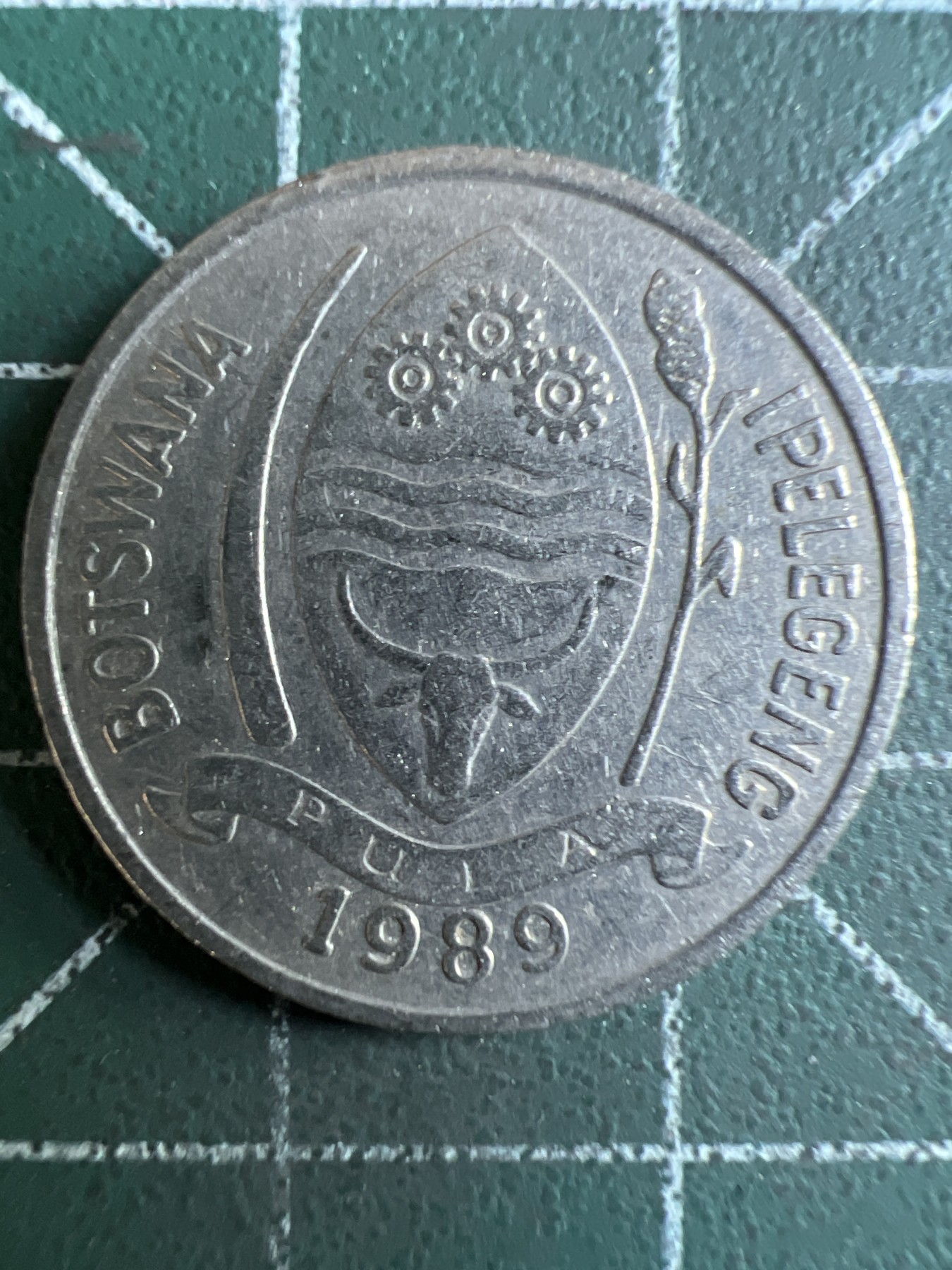 泡泡堂第363期  硬币专场 （无押金，捡漏，全场20包邮，偏远地区除外，接收代拍业务） 博茨瓦纳10瑟比