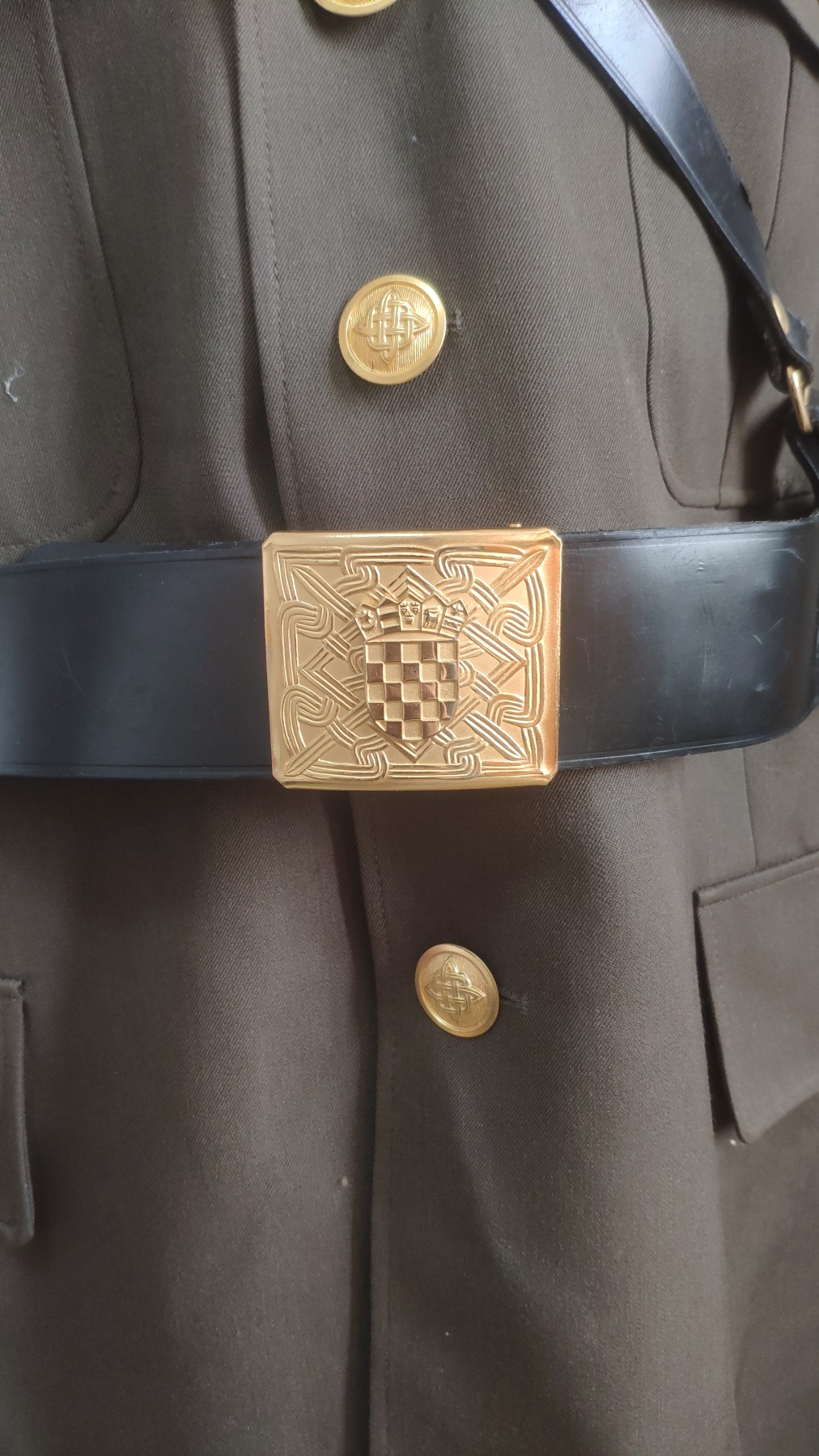 第二场拍卖 克罗地亚陆军常服一套