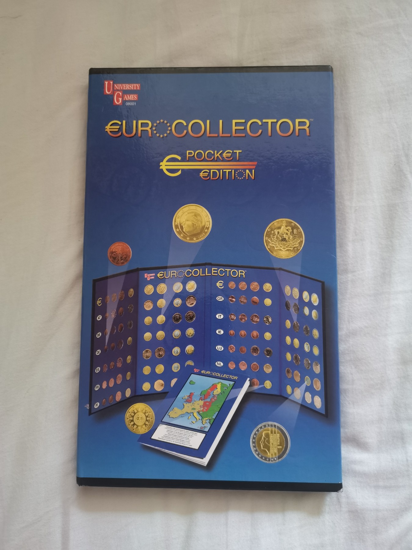 荷兰原装 欧盟硬币 欧元初版首发十二国硬币纪念册 全新 （奥地利，比利时，德国，西班牙，法国，葡萄牙，卢森堡，荷兰，爱尔兰，希腊，意大利，芬兰） 荷兰原装 欧盟硬币 欧元初版首发十二国硬币纪念册 全新 （奥地利，比利时，德国，西班牙，法国，葡萄牙，卢森堡，荷兰，爱尔兰，希腊，意大利，芬兰）