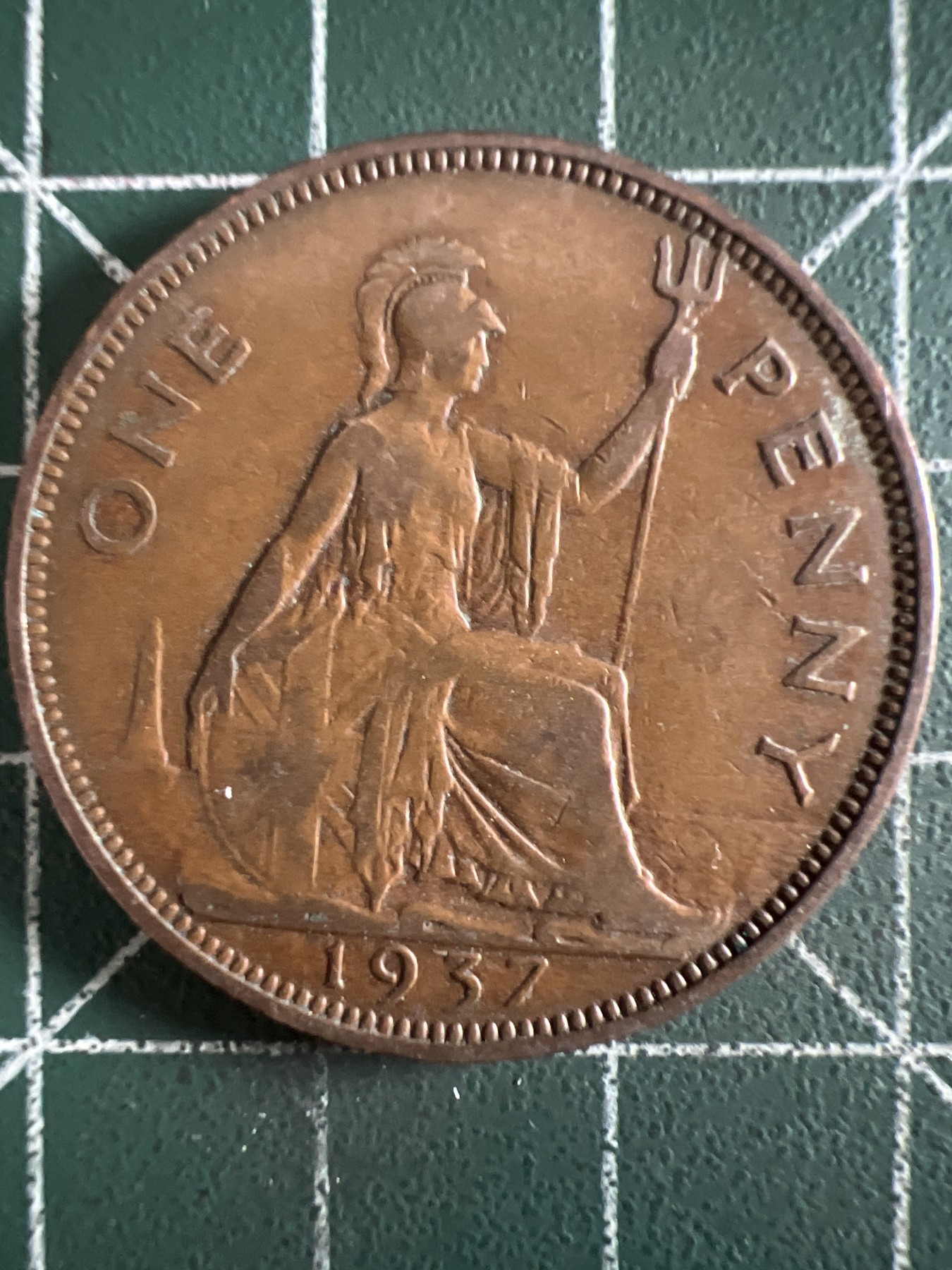 泡泡堂第373期  硬币专场 （无押金，捡漏，全场20包邮，偏远地区除外，接收代拍业务） 乔六一便士1937年