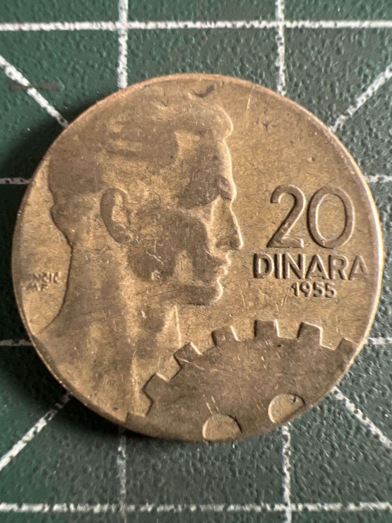 泡泡堂第360期  硬币专场 （无押金，捡漏，全场20包邮，偏远地区除外，接收代拍业务） 南斯拉夫20第纳尔