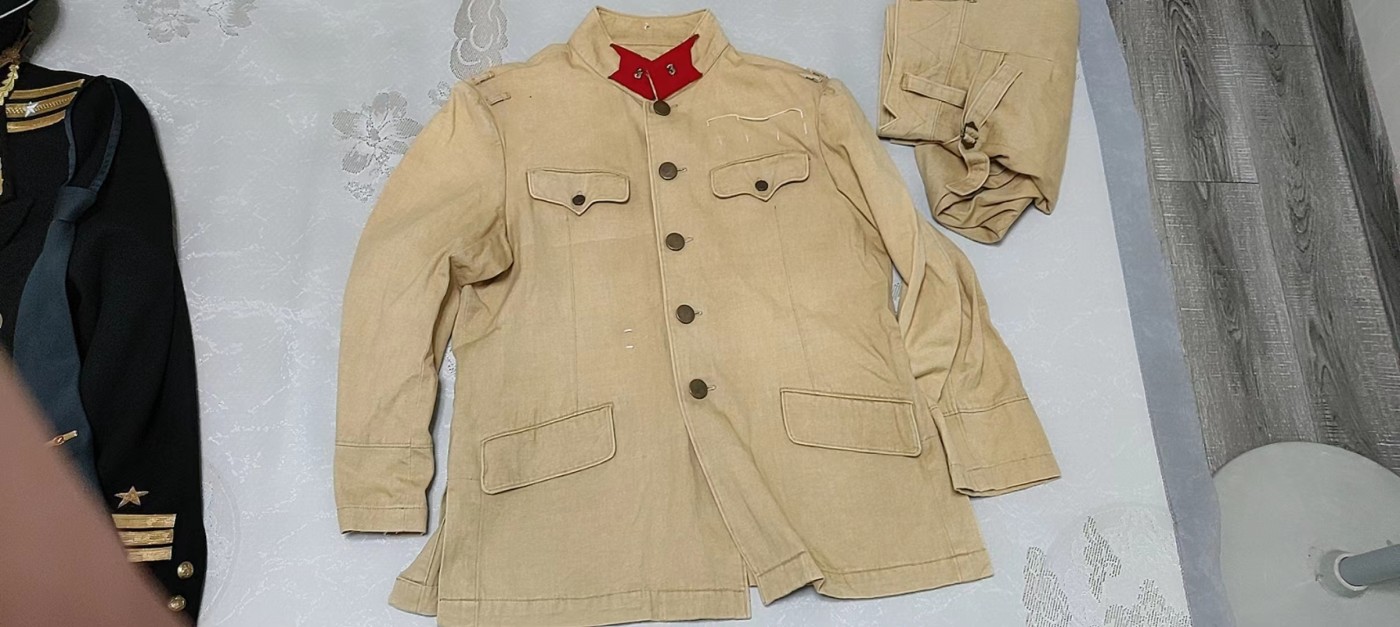 第二场拍卖 复刻昭五（代拍一号）昭五夏季兵服，马裤，肉测适合172，130斤