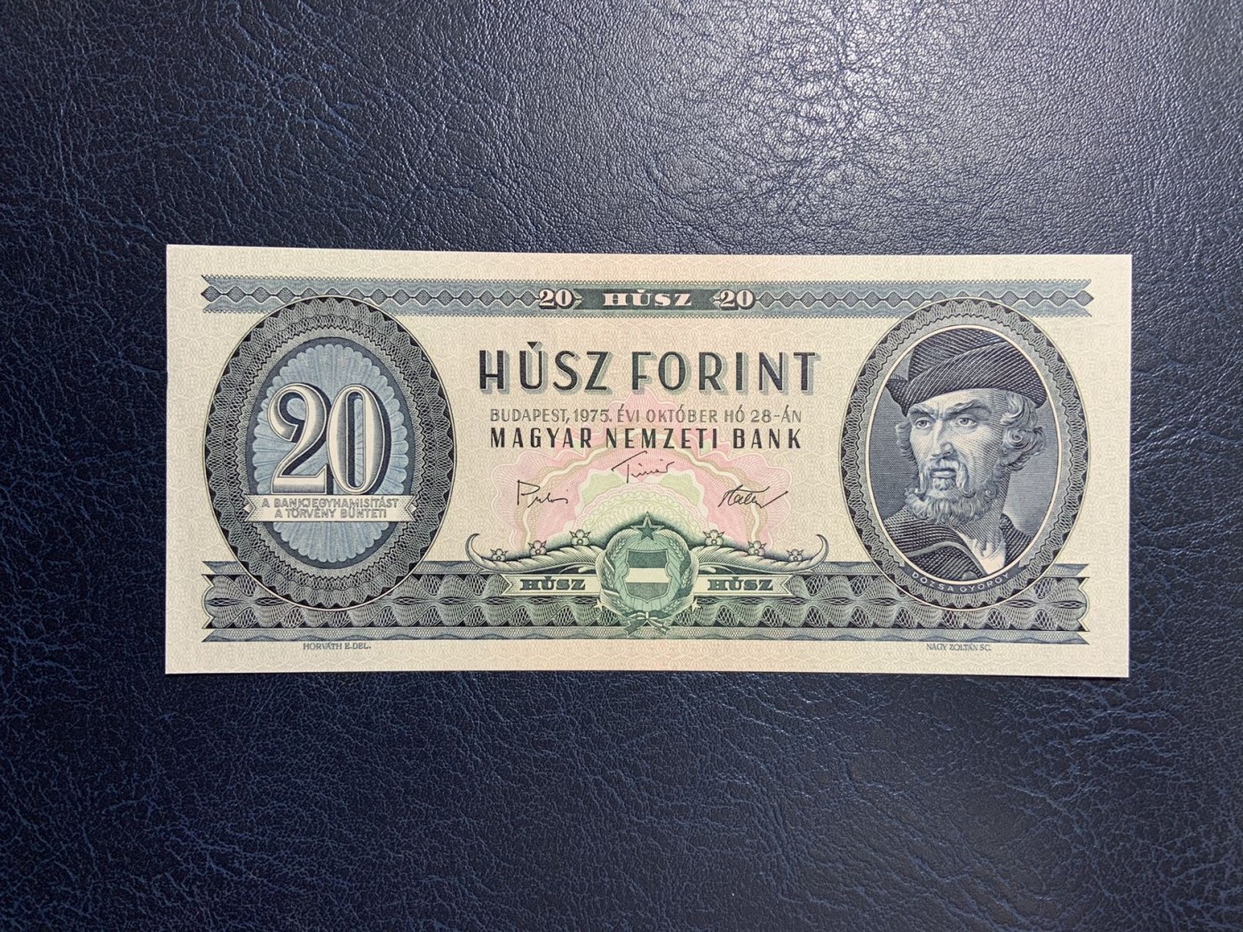 收藏联盟Quantum Auction 第275期拍卖  匈牙利1975年20福林 品相全新UNC