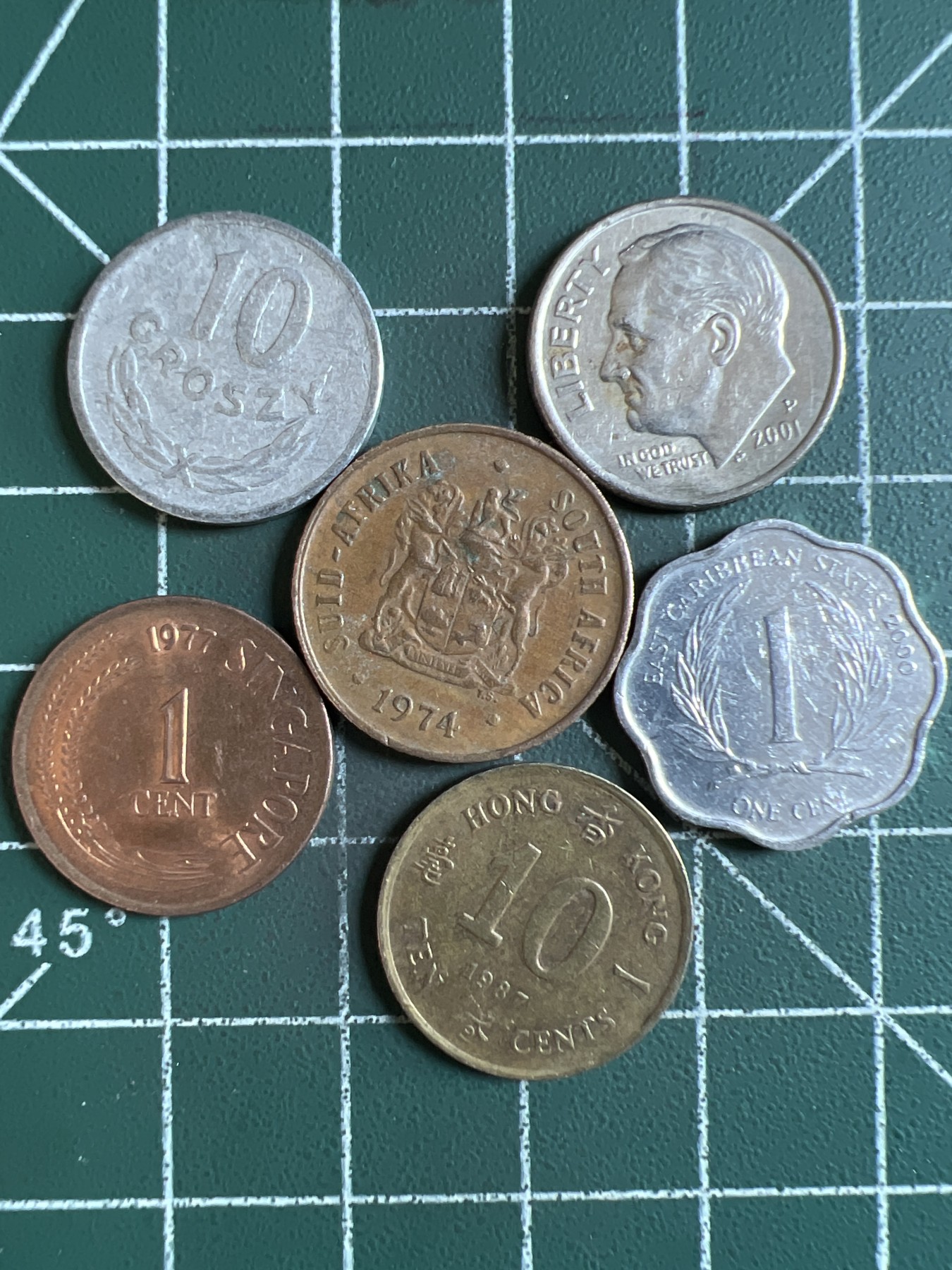 泡泡堂第363期  硬币专场 （无押金，捡漏，全场20包邮，偏远地区除外，接收代拍业务） 硬币六枚