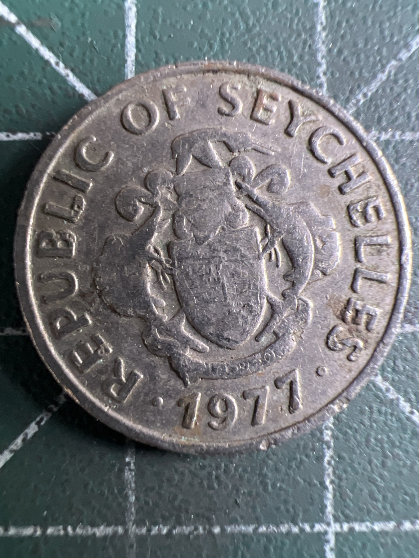 泡泡堂第362期  硬币专场 （无押金，捡漏，全场20包邮，偏远地区除外，接收代拍业务） 塞舌尔25分