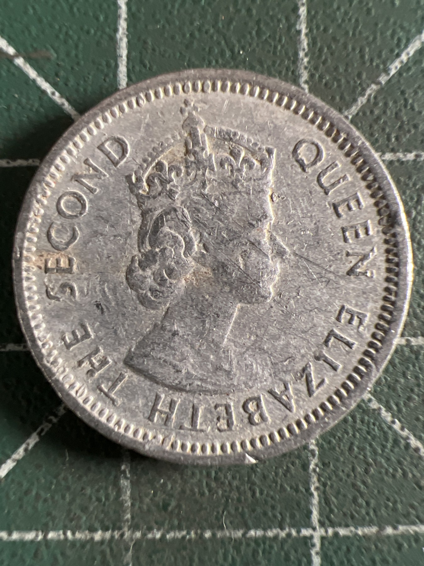 泡泡堂第371期  硬币专场 （无押金，捡漏，全场20包邮，偏远地区除外，接收代拍业务） 伯利兹伊丽莎白5分铝币