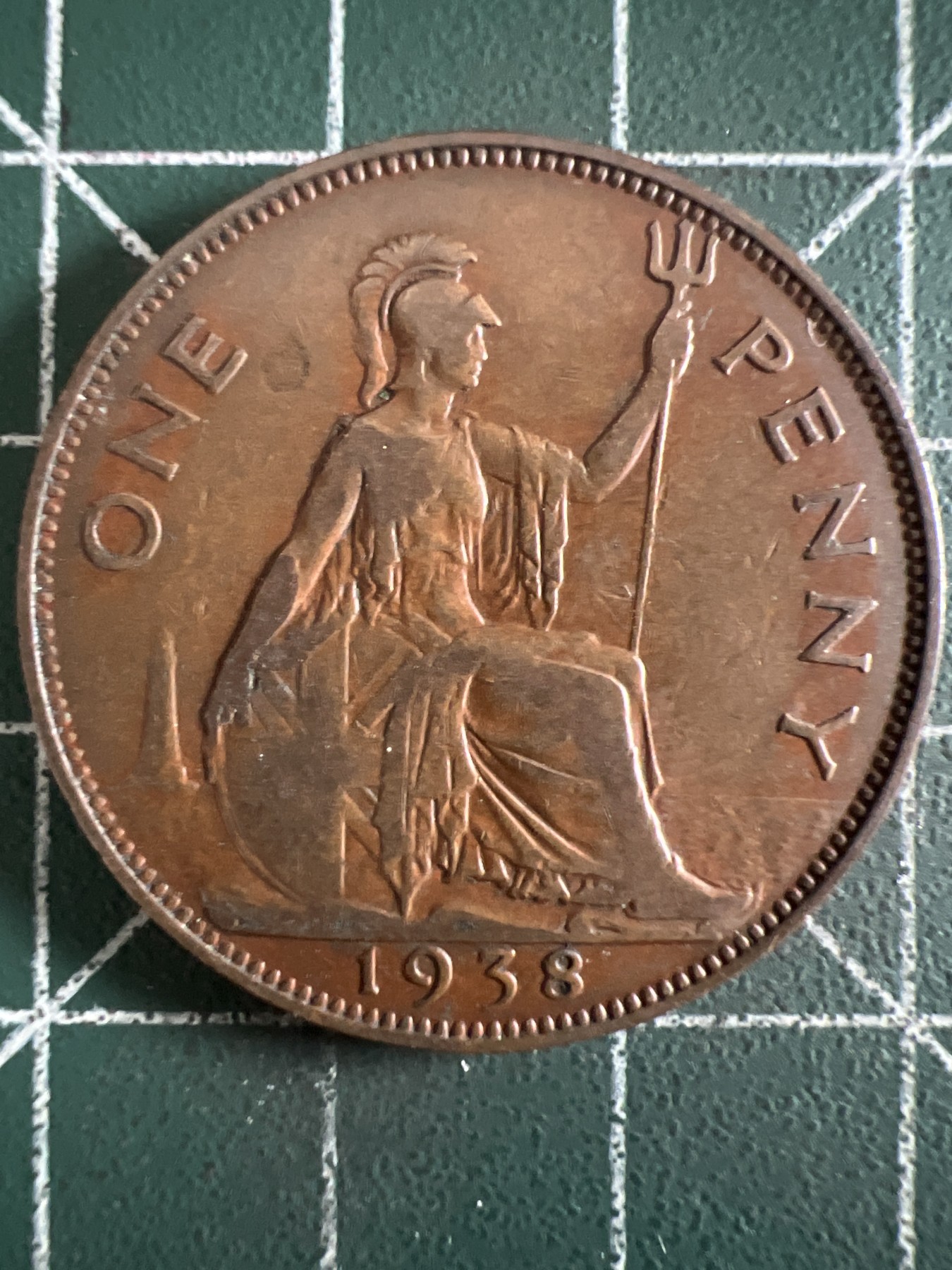 泡泡堂第361期  硬币专场 （无押金，捡漏，全场20包邮，偏远地区除外，接收代拍业务） 乔六一便士1938年