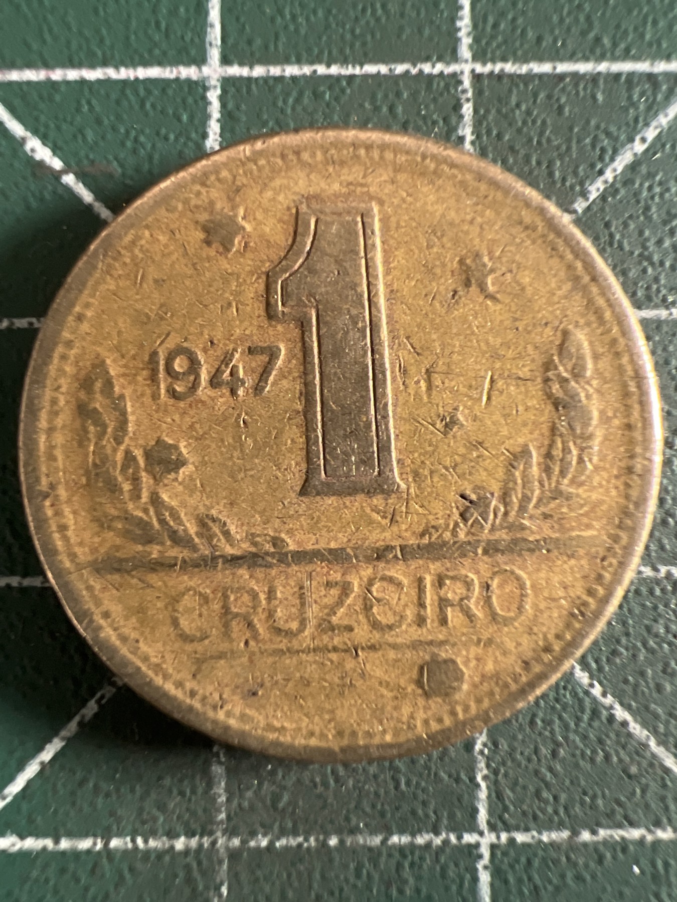 第420期 硬币专场 （无押金，捡漏，全场20包邮，偏远地区除外，接收代拍业务） 巴西1克鲁塞罗