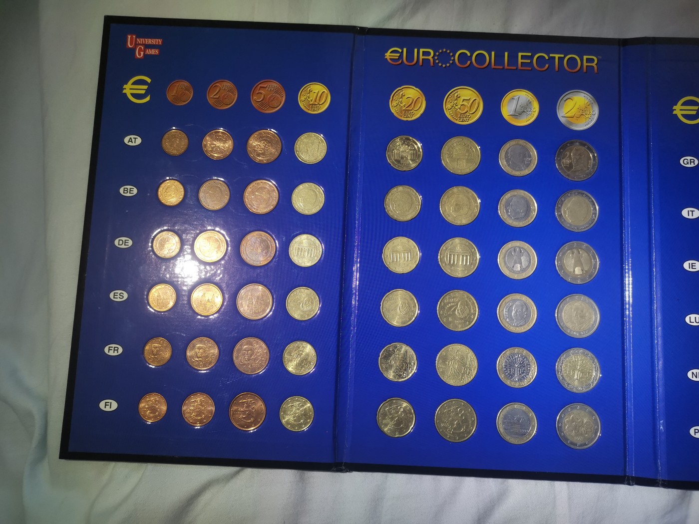 荷兰原装 欧盟硬币 欧元初版首发十二国硬币纪念册 全新 （奥地利，比利时，德国，西班牙，法国，葡萄牙，卢森堡，荷兰，爱尔兰，希腊，意大利，芬兰） 荷兰原装 欧盟硬币 欧元初版首发十二国硬币纪念册 全新 （奥地利，比利时，德国，西班牙，法国，葡萄牙，卢森堡，荷兰，爱尔兰，希腊，意大利，芬兰）