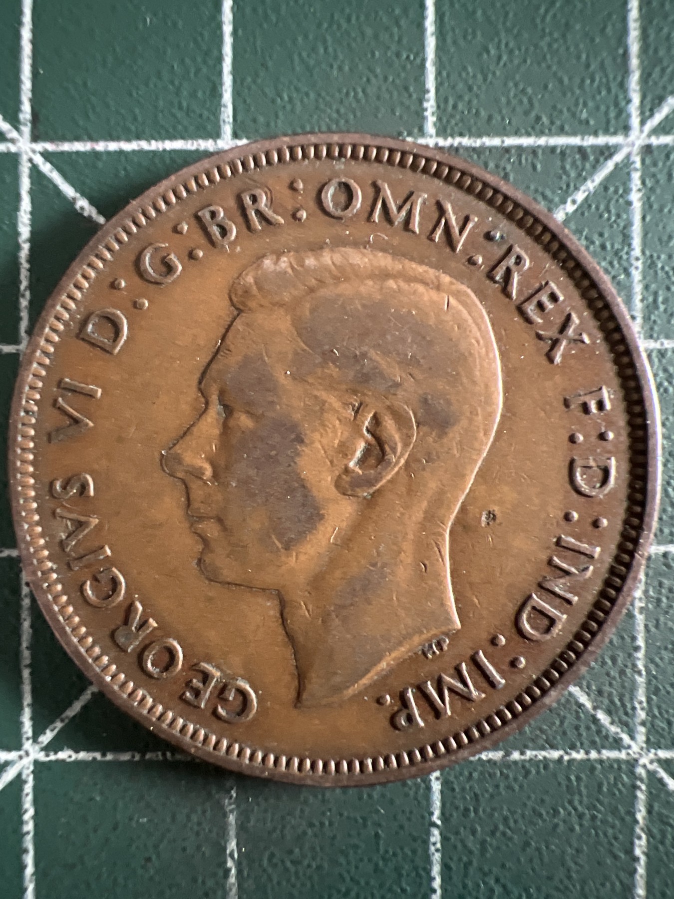 泡泡堂第373期  硬币专场 （无押金，捡漏，全场20包邮，偏远地区除外，接收代拍业务） 乔六一便士1937年