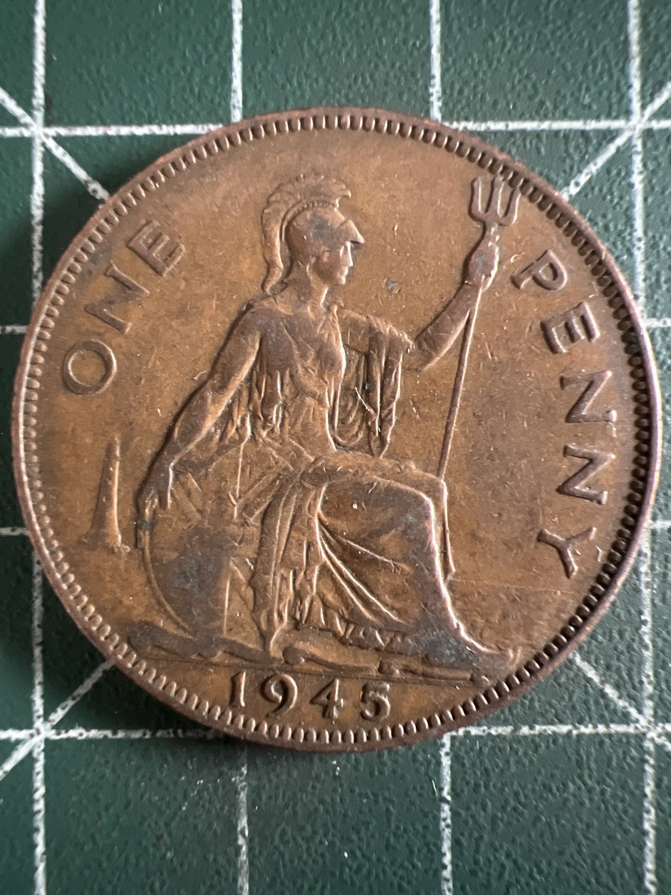 泡泡堂第373期  硬币专场 （无押金，捡漏，全场20包邮，偏远地区除外，接收代拍业务） 乔六一便士1945年