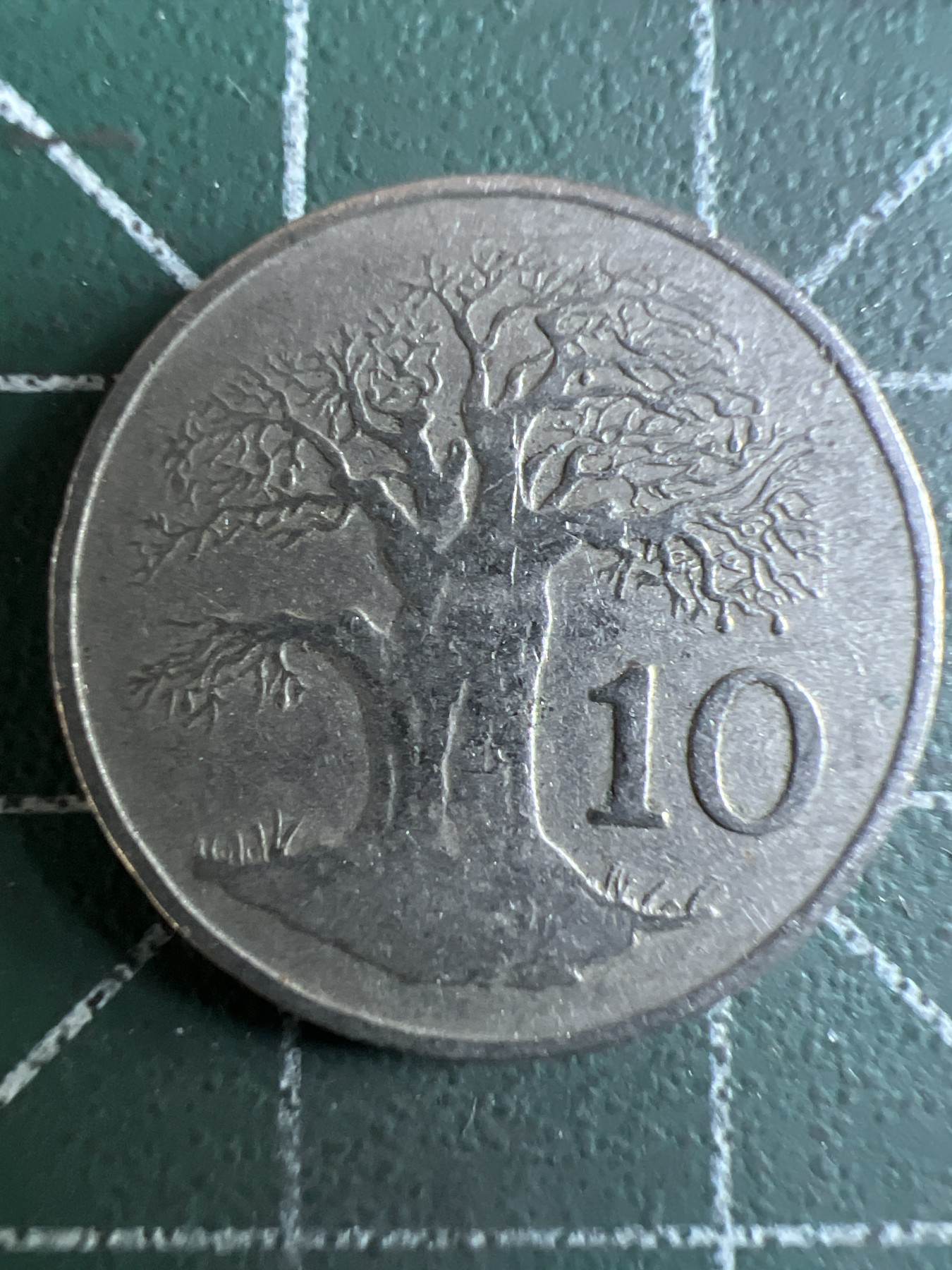 泡泡堂第363期  硬币专场 （无押金，捡漏，全场20包邮，偏远地区除外，接收代拍业务） 津巴布韦十分