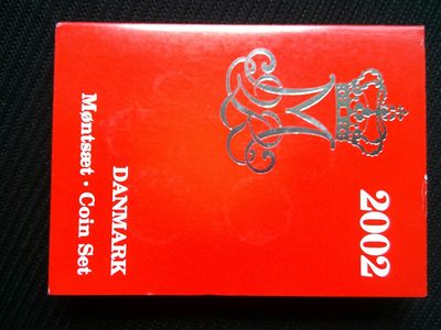 道一币馆币章第四场 - 卡册封装 丹麦2002年清年套币七枚套