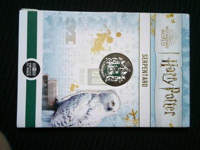 道一币馆币章第四场 - 卡册封装 法国2022年哈利波特系列—斯莱特林10欧元彩绘纪念银币