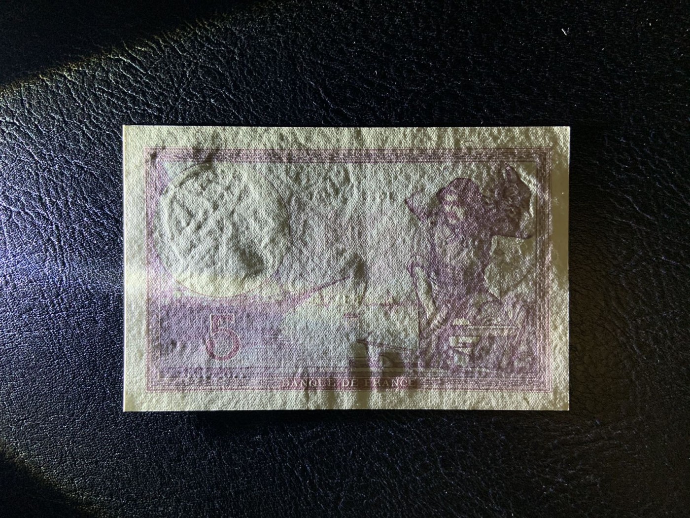 收藏联盟Quantum Auction 第275期拍卖  法国1939年5法郎 品相UNC- 