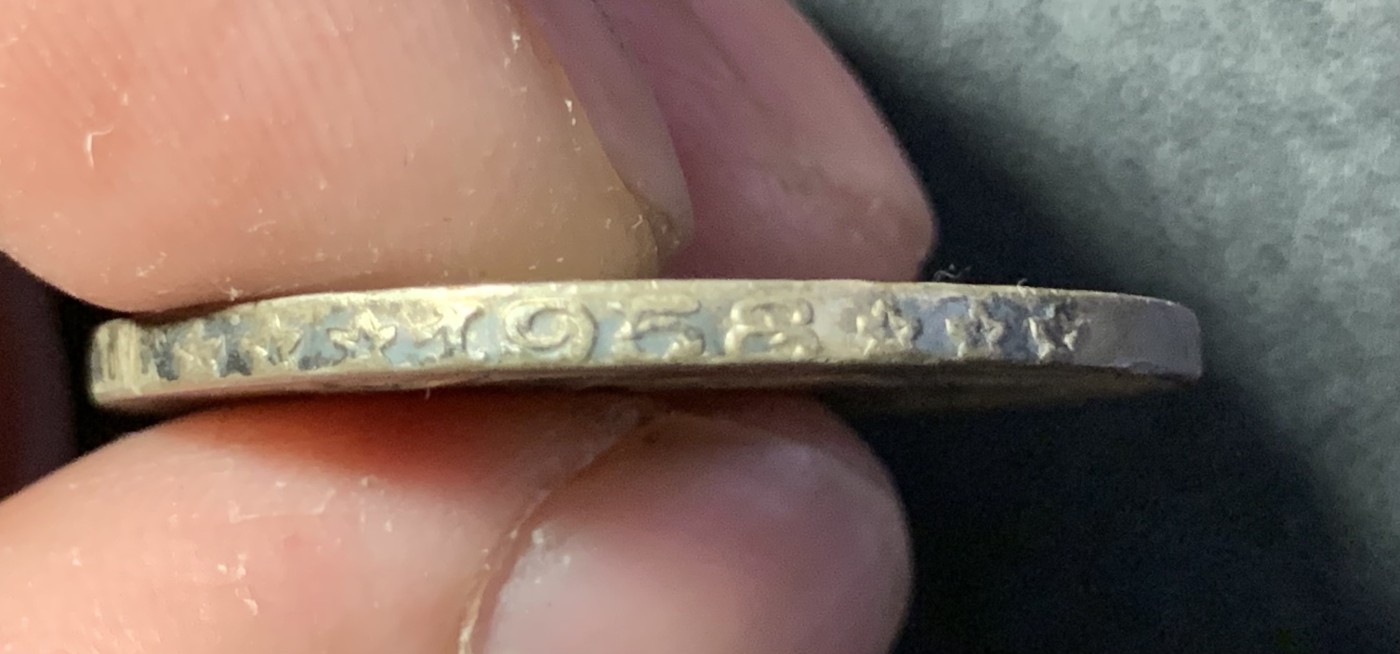 紫瑗钱币——第291期拍卖 意大利 1958年 少女与帆船 500里拉 11克 0.835银