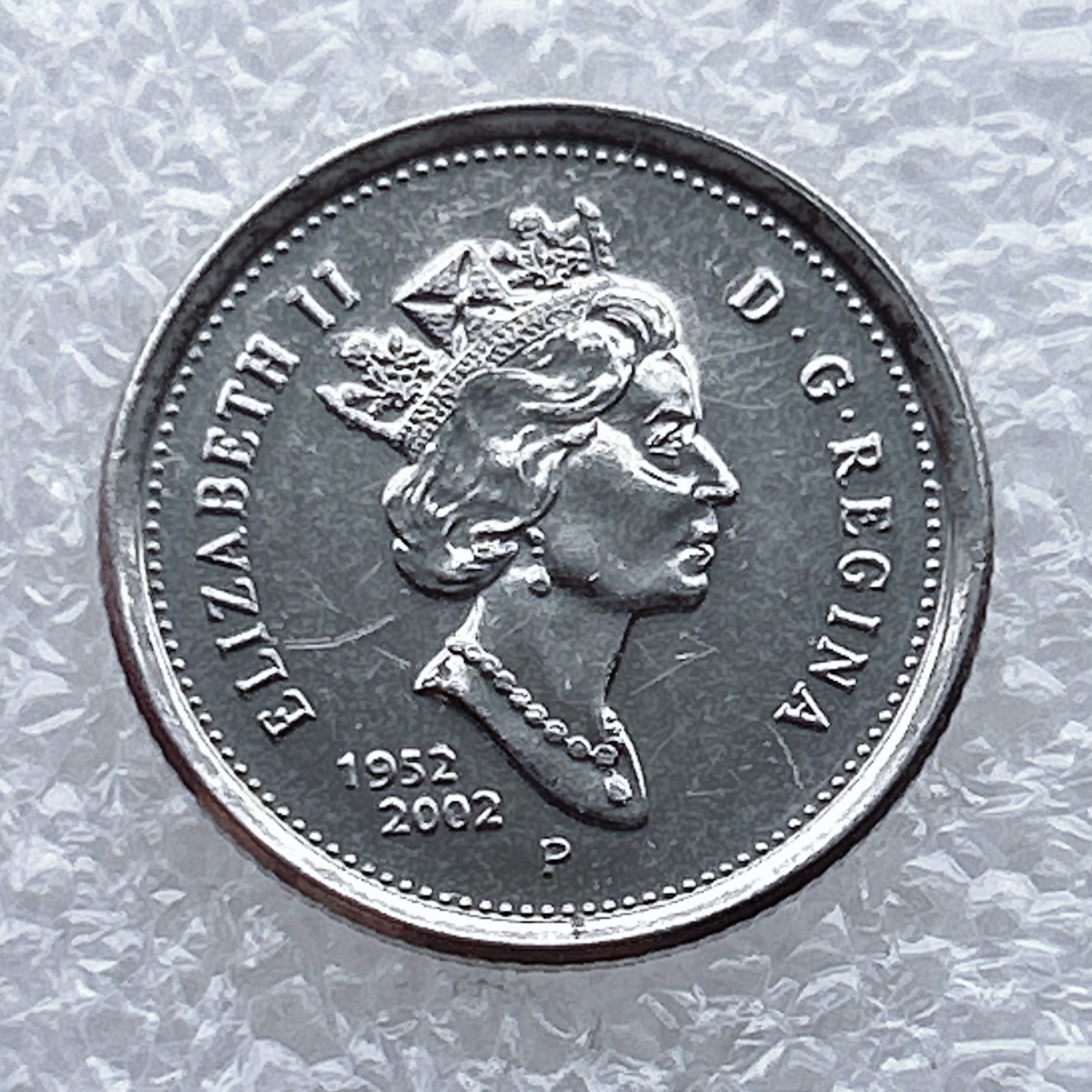 全场一元起拍 世界钱币散币场 第八期 加拿大10分 高冠女王版