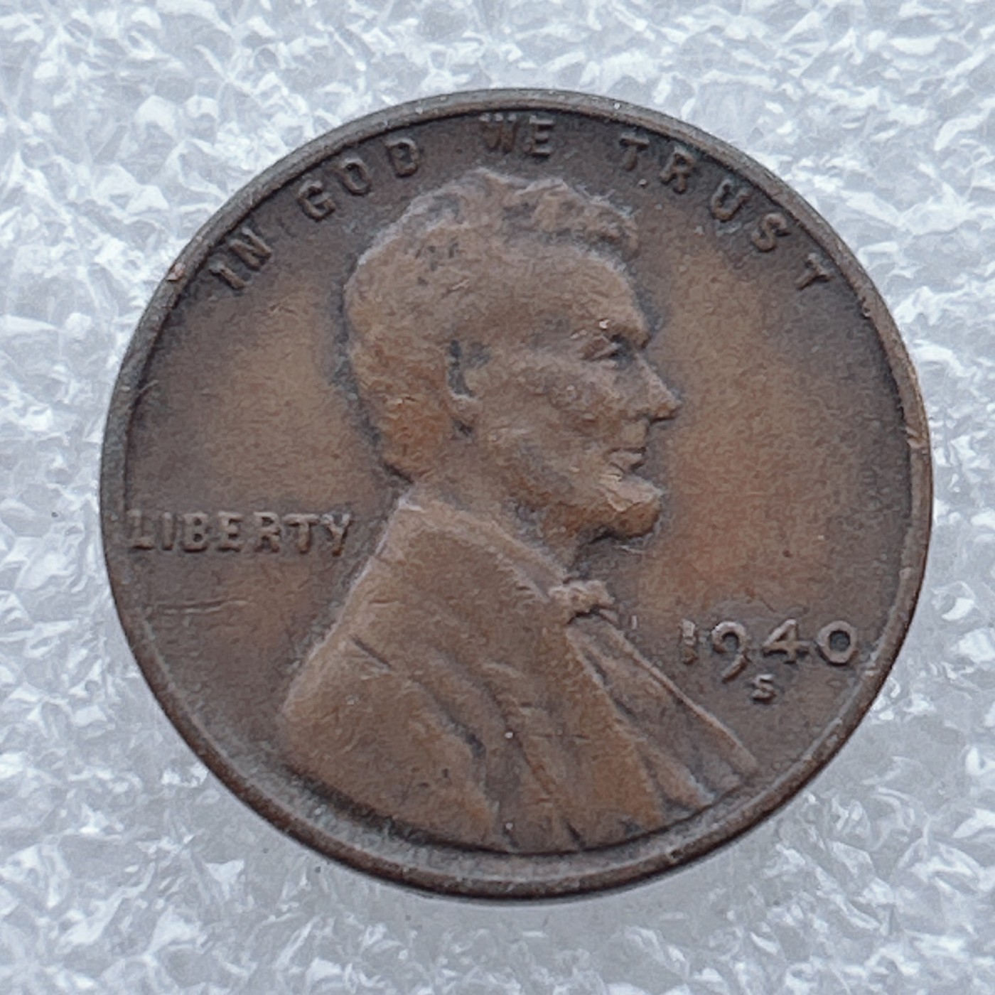 全场一元起拍 世界钱币散币场 第八期 美国1940年1分硬币 林肯1分 麦穗