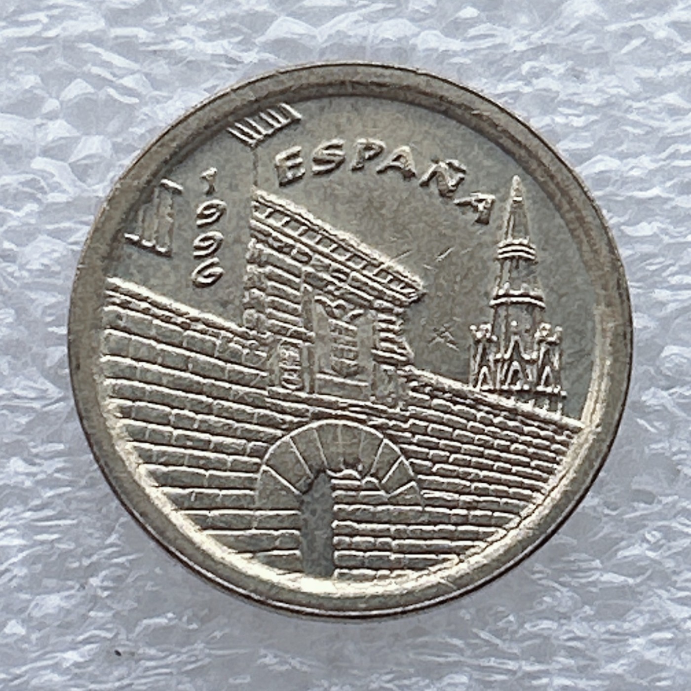 全场一元起拍 世界钱币散币场 第九期 西班牙1996年5比塞塔纪念币