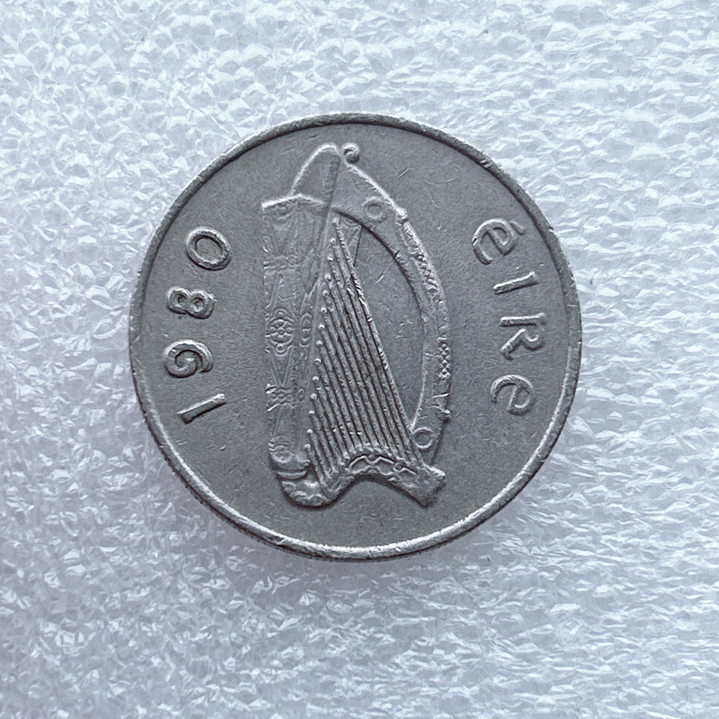 全场一元起拍 世界钱币散币场 第九期 1980年爱尔兰10便士鱼动物