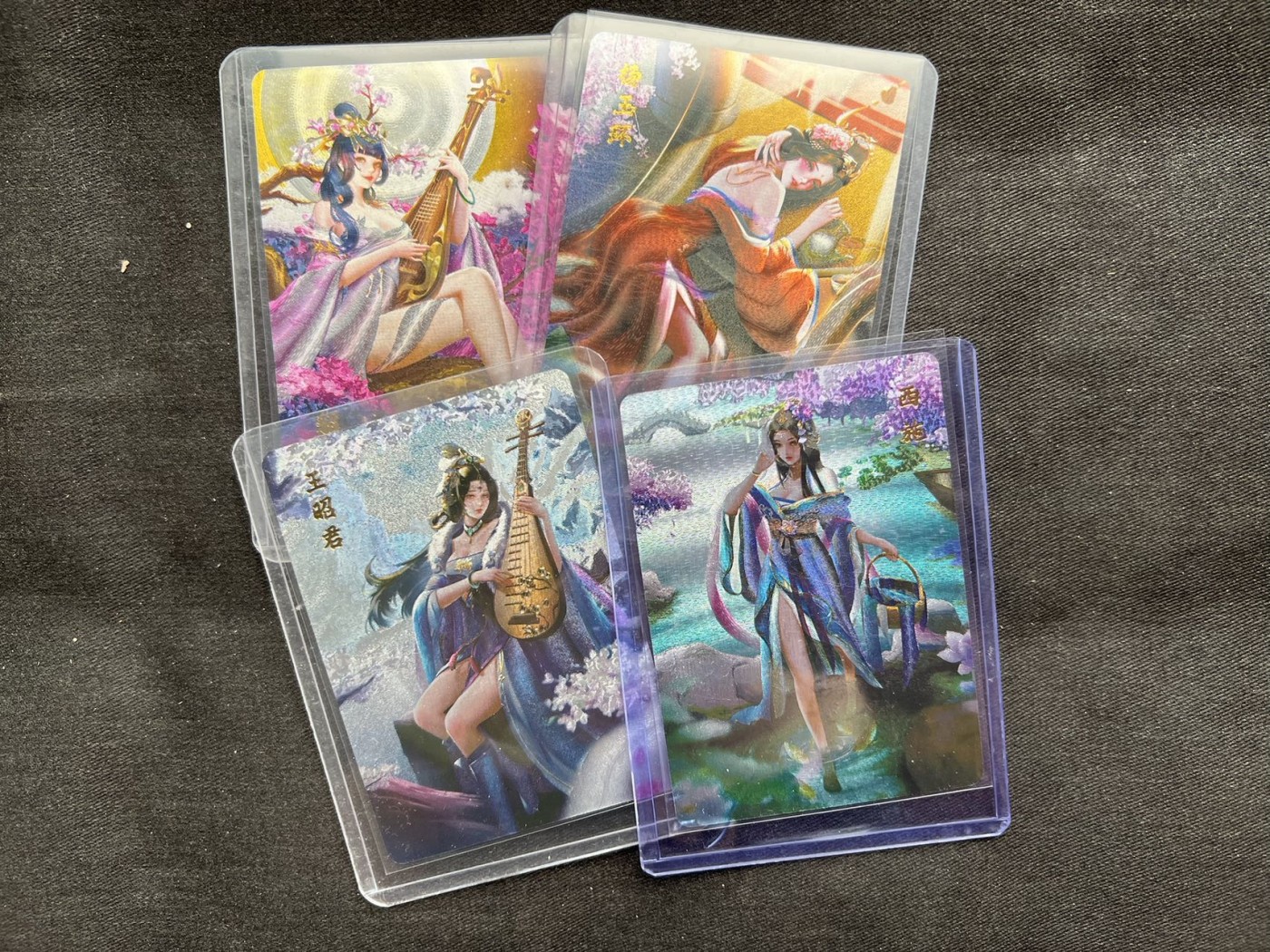 【随心卡拍】收藏卡拍卖第一期【全场包邮】 【百里卡牌】4大美女 特卡