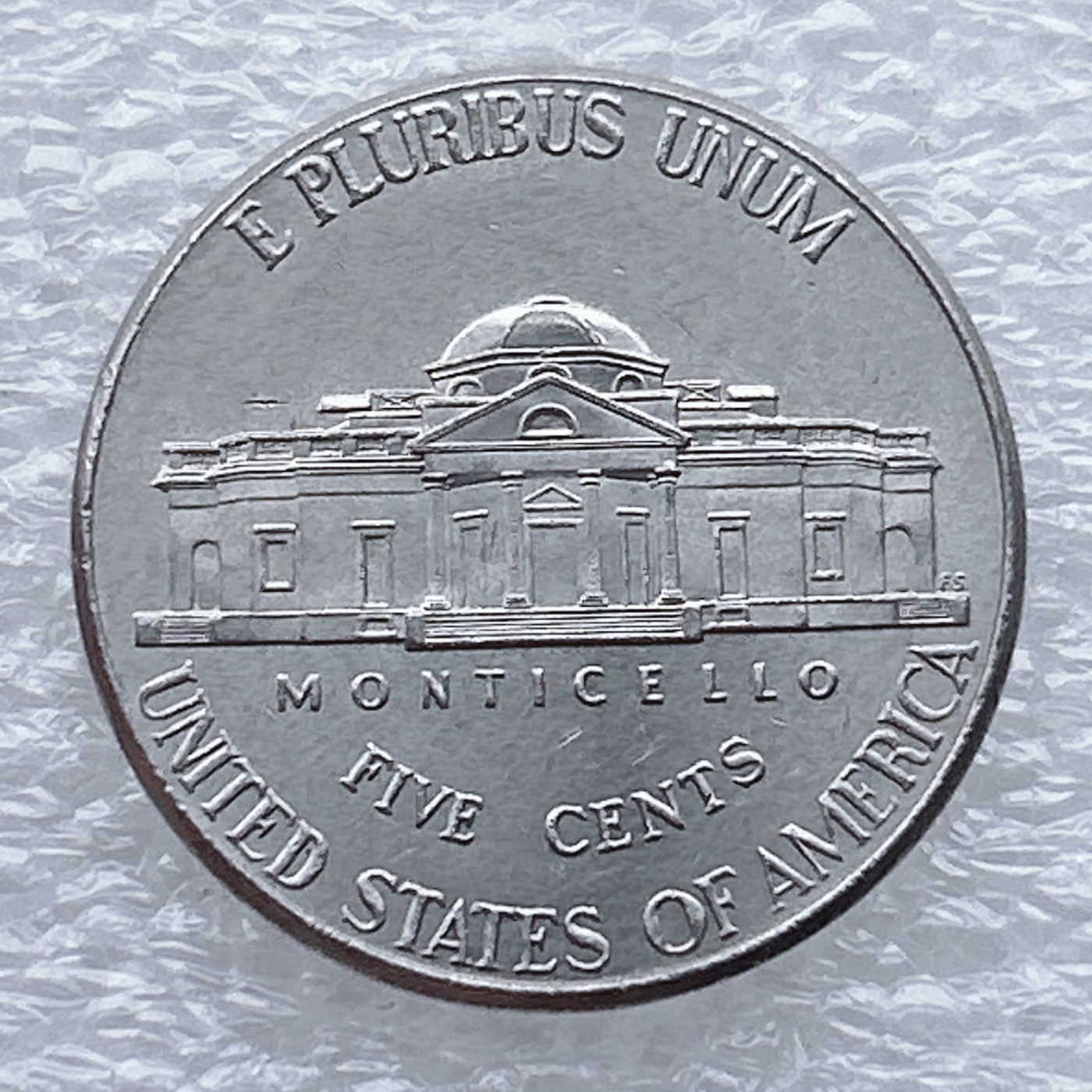 全场一元起拍 世界钱币散币场 第九期 2012年 美国5美分 总统杰斐逊纪念币