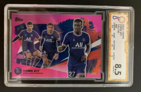 篮球卡足球卡帕尼尼TOPPS无佣金纯拍卖拍多少都发货！！！ HOME KIT 粉折 TOPPS  在编131/150