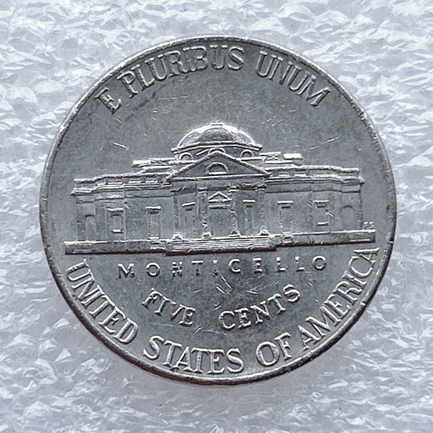 全场一元起拍 世界钱币散币场 第九期 2008年 美国5美分 总统杰斐逊纪念币