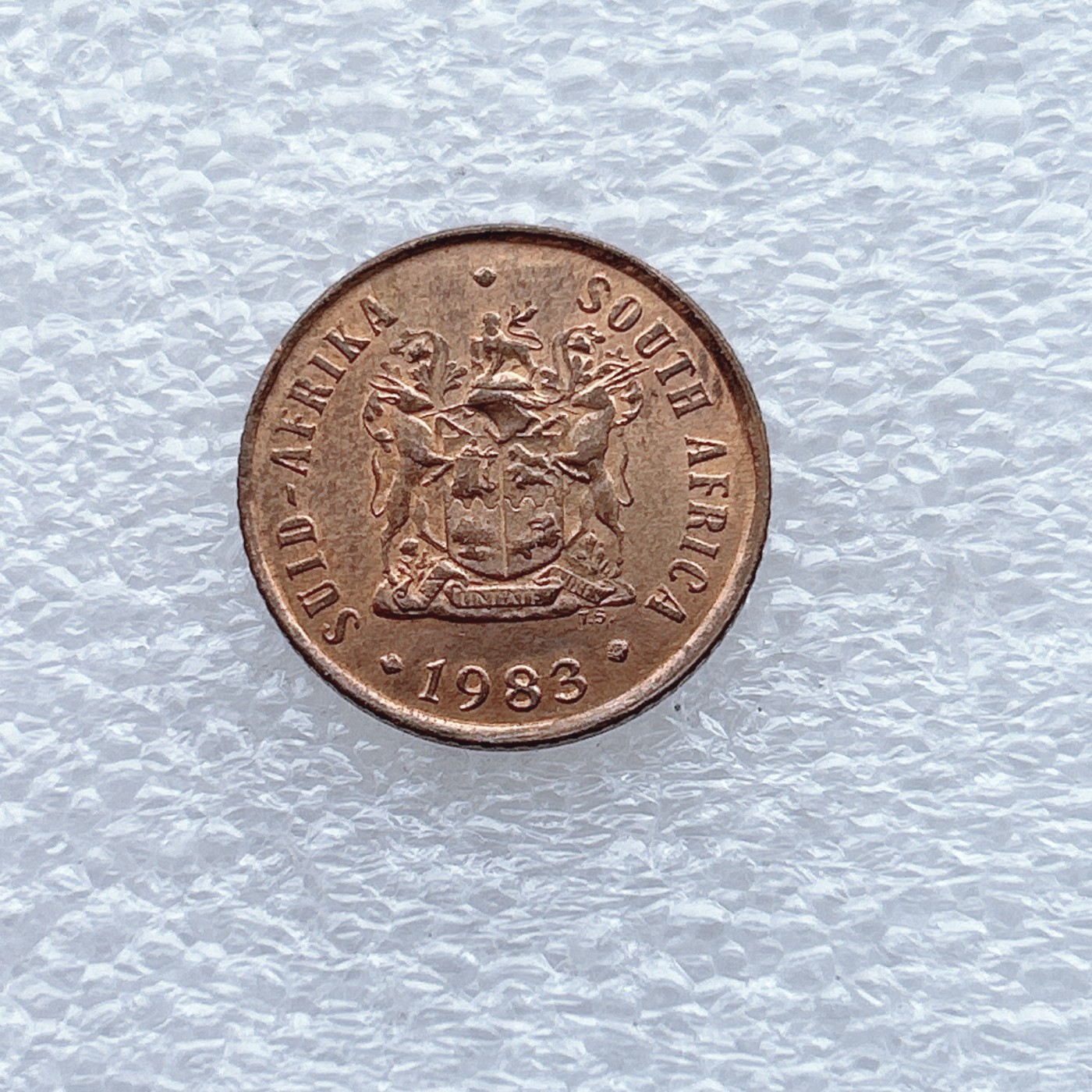 全场一元起拍 世界钱币散币场 第九期 南非1983年1分