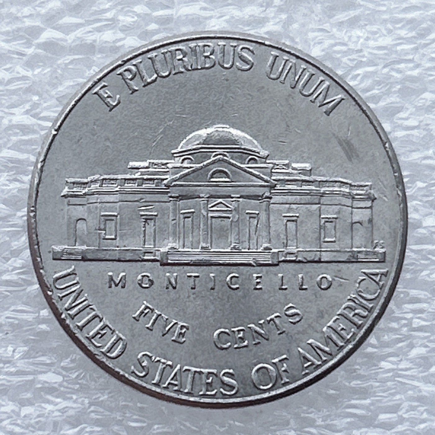 全场一元起拍 世界钱币散币场 第九期 2010年 美国5美分 总统杰斐逊纪念币