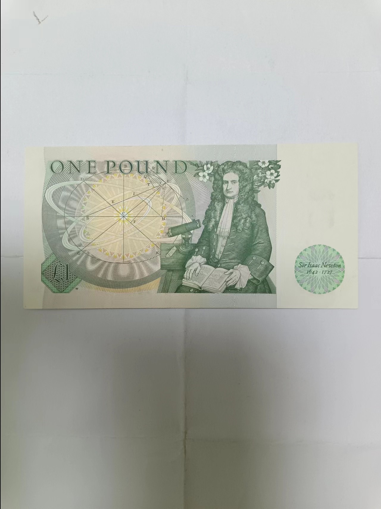 【20230724】非全新纸币第四十六场 英国D序列1镑
